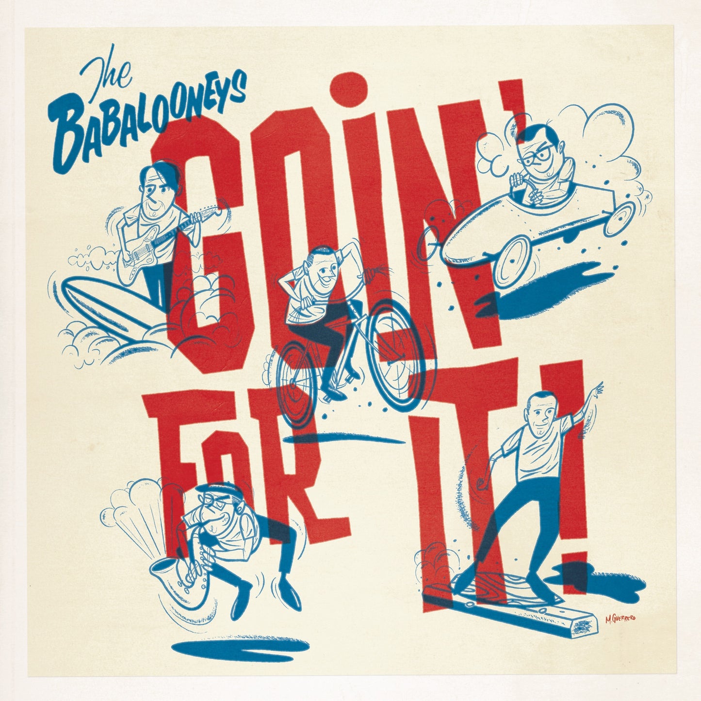 The Babalooneys - Goin' For It Album Cover
