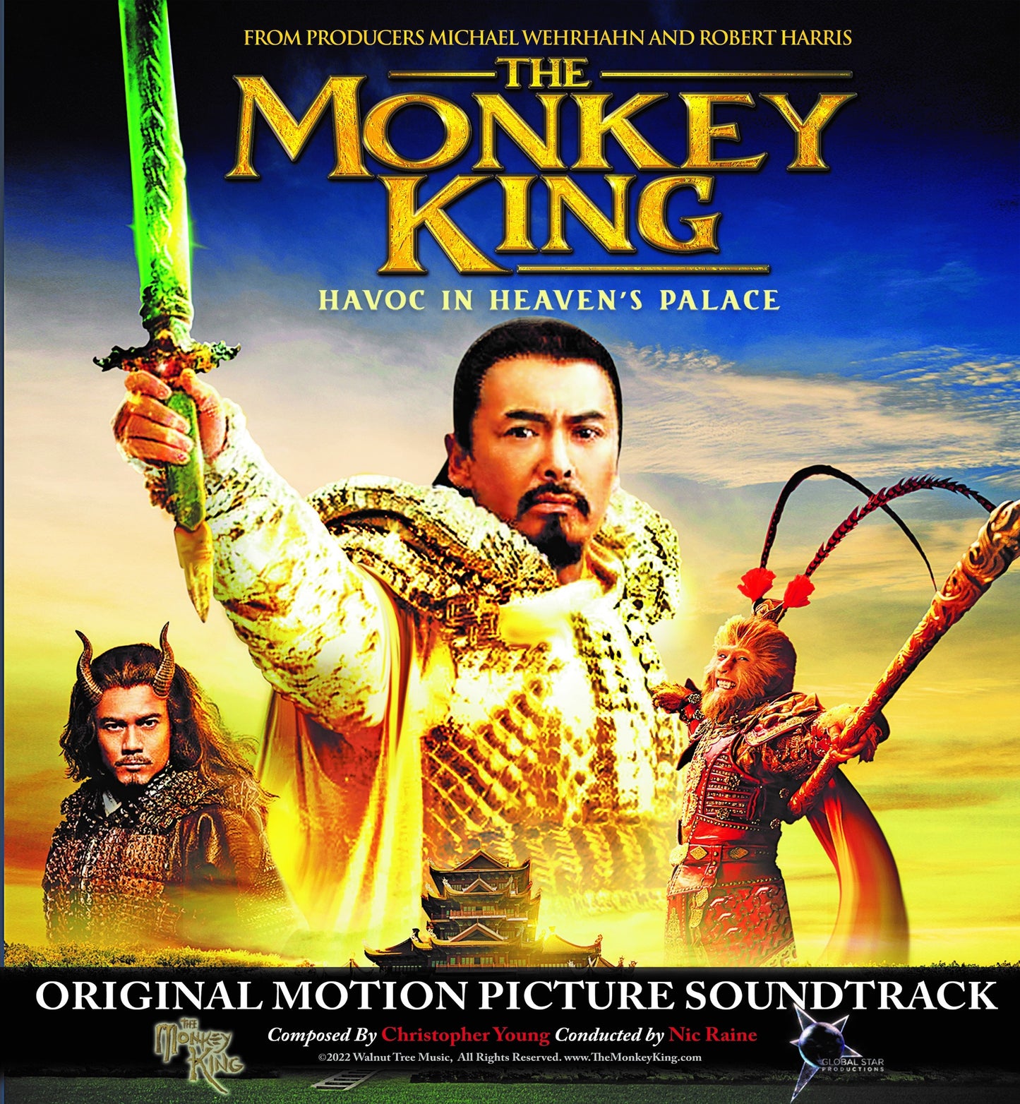 Various Artists - The Monkey King “Havoc in Heaven’s Palace” Original Motion Picture Soundtrack Album Cover