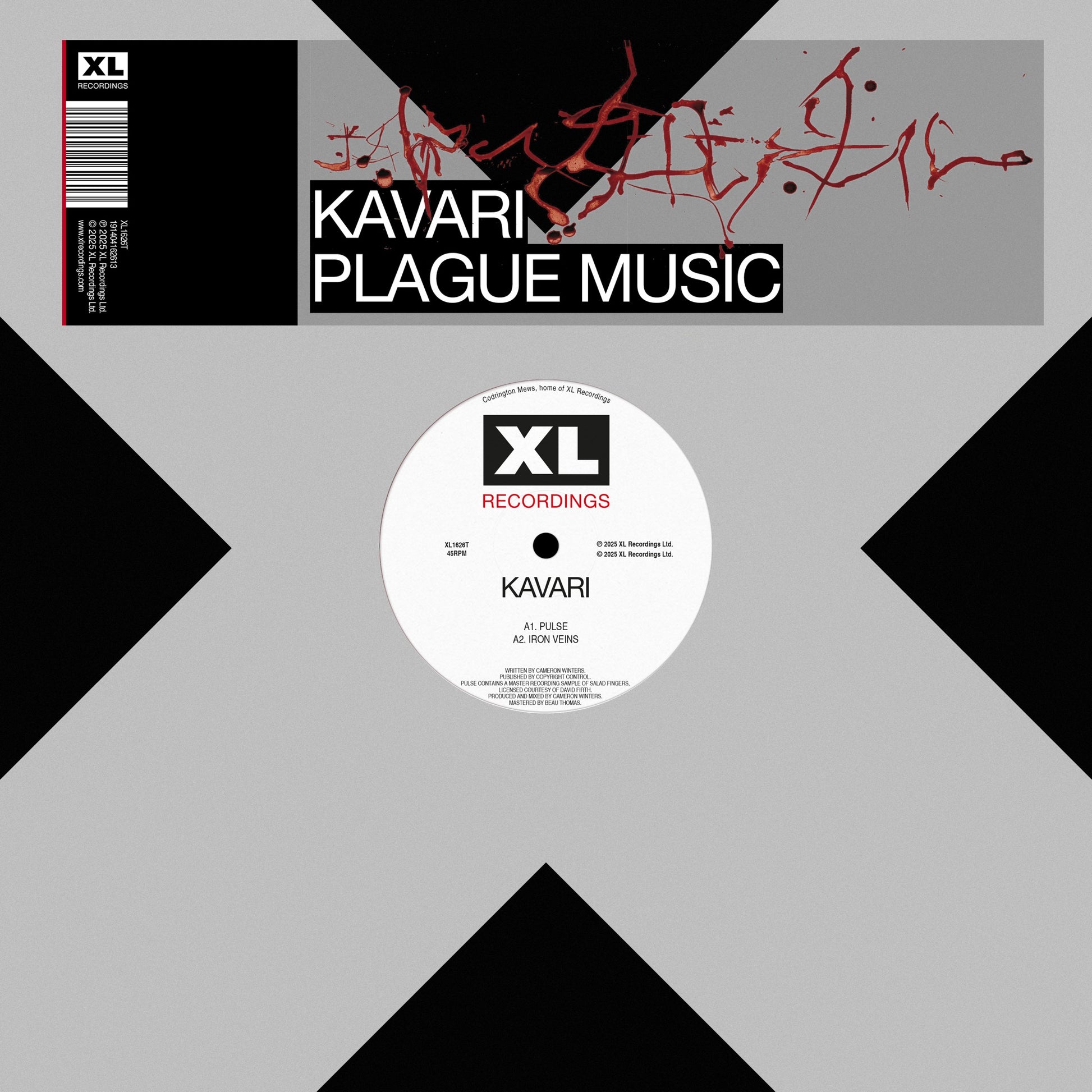 KAVARI - PLAGUE MUSIC - EP Album Cover