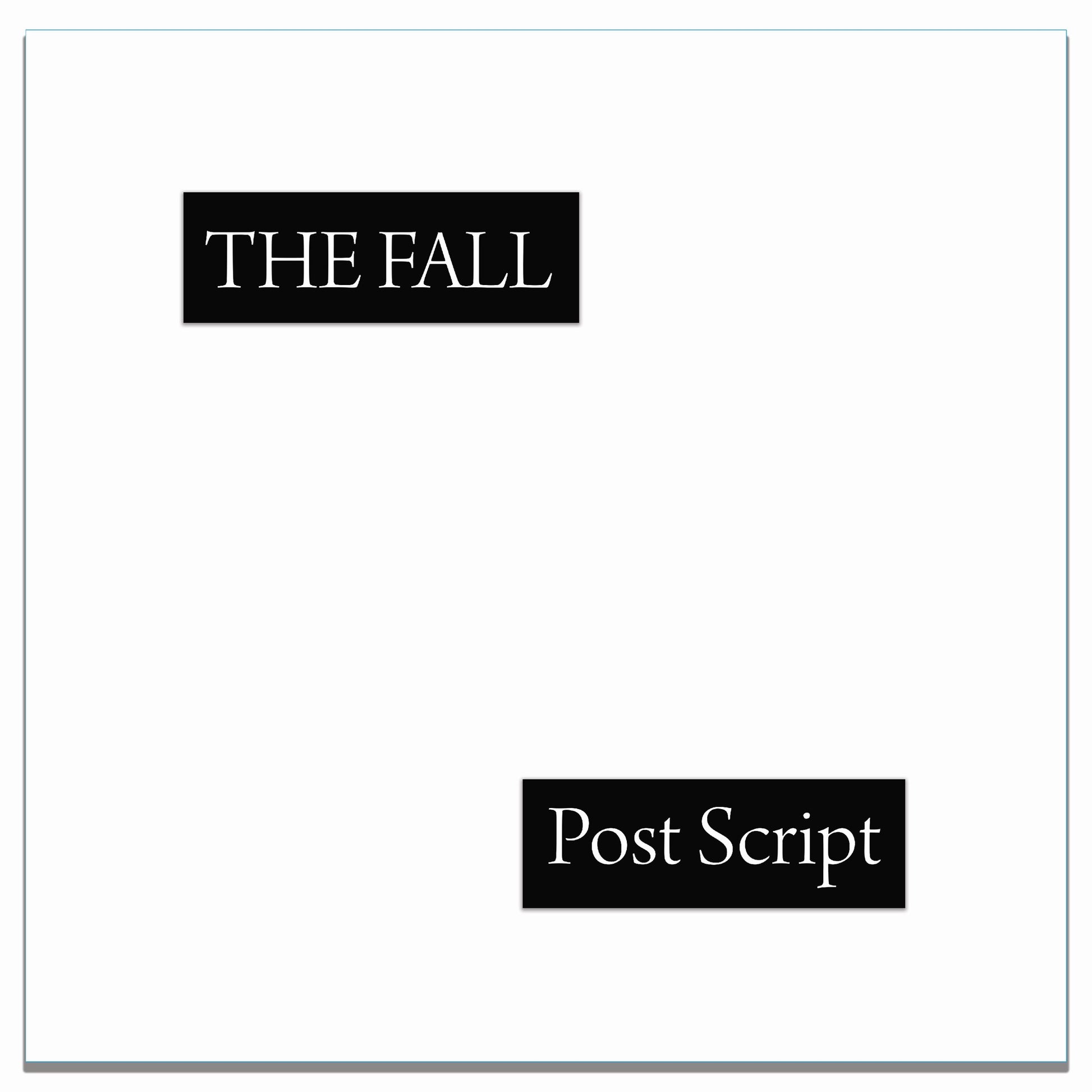 The Fall - Post Script Album Cover