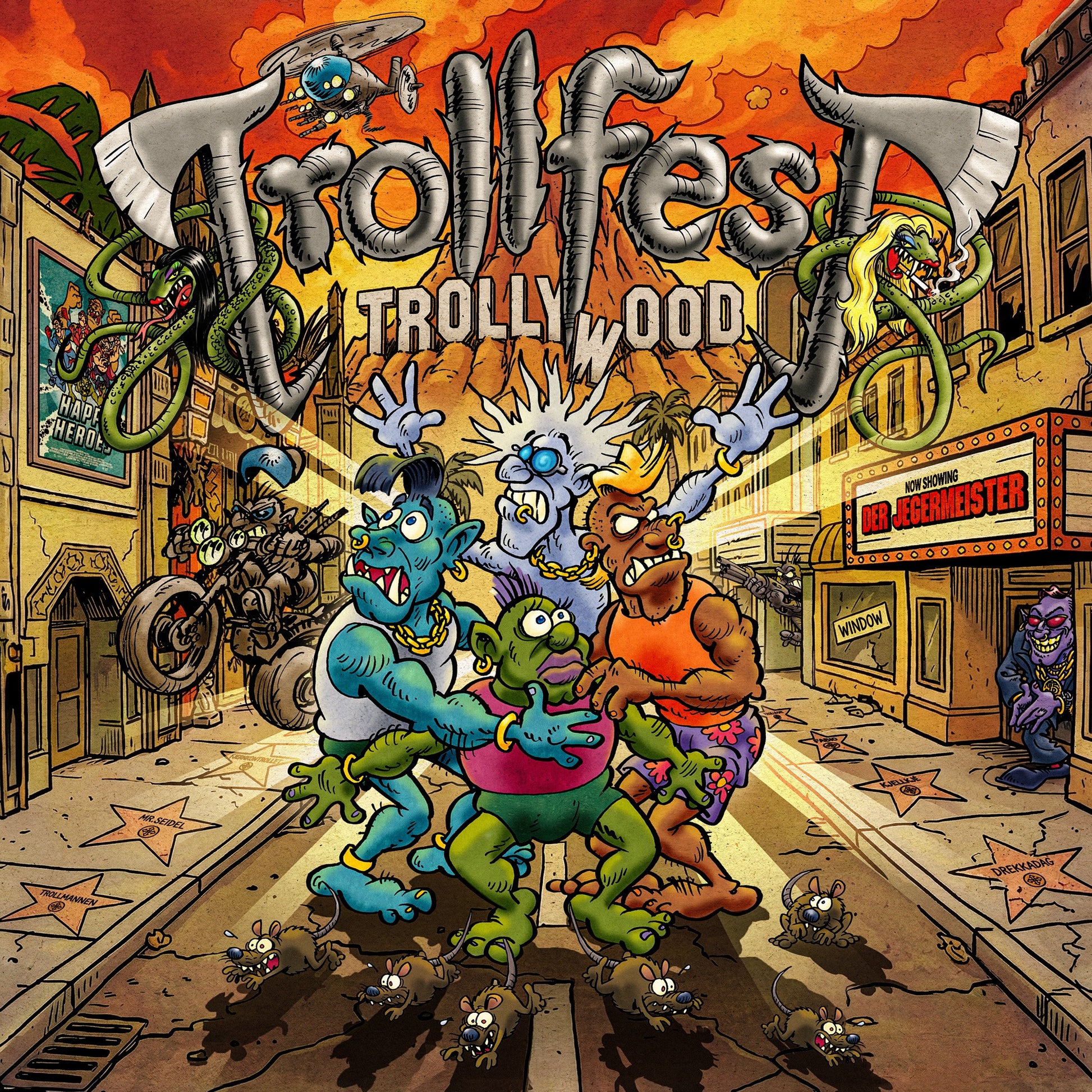 TrollfesT - Trollywood Album Cover