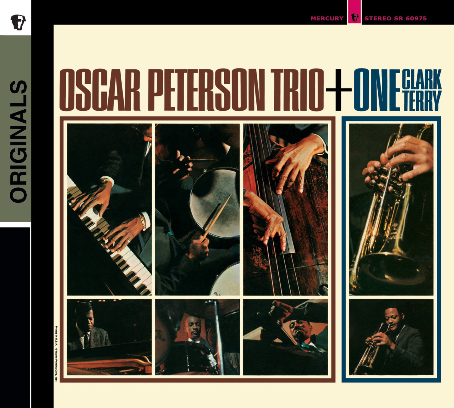 Oscar Peterson Trio & Clark Terry - Oscar Peterson Trio Plus One Album Cover