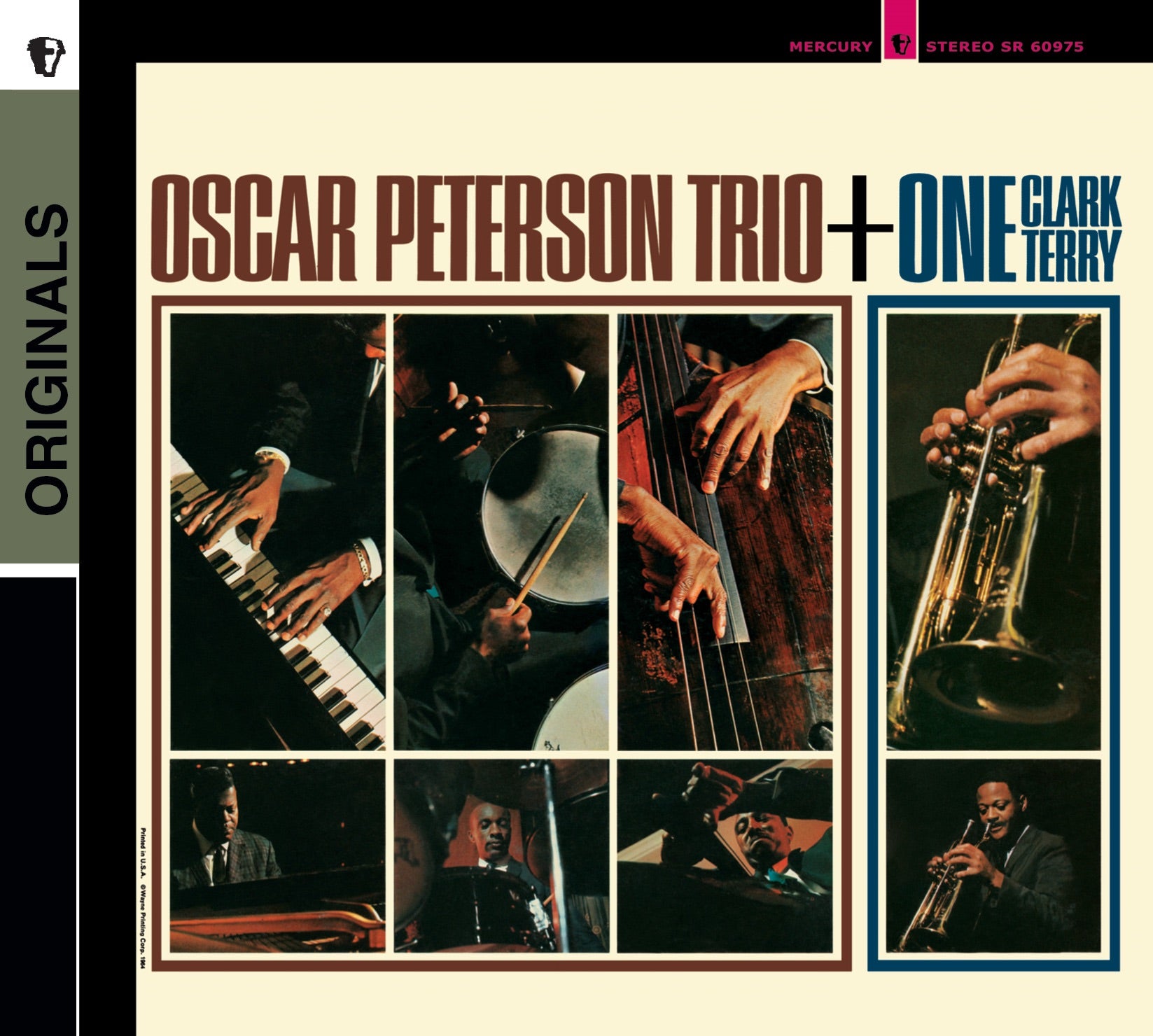 Oscar Peterson Trio & Clark Terry - Oscar Peterson Trio Plus One Album Cover
