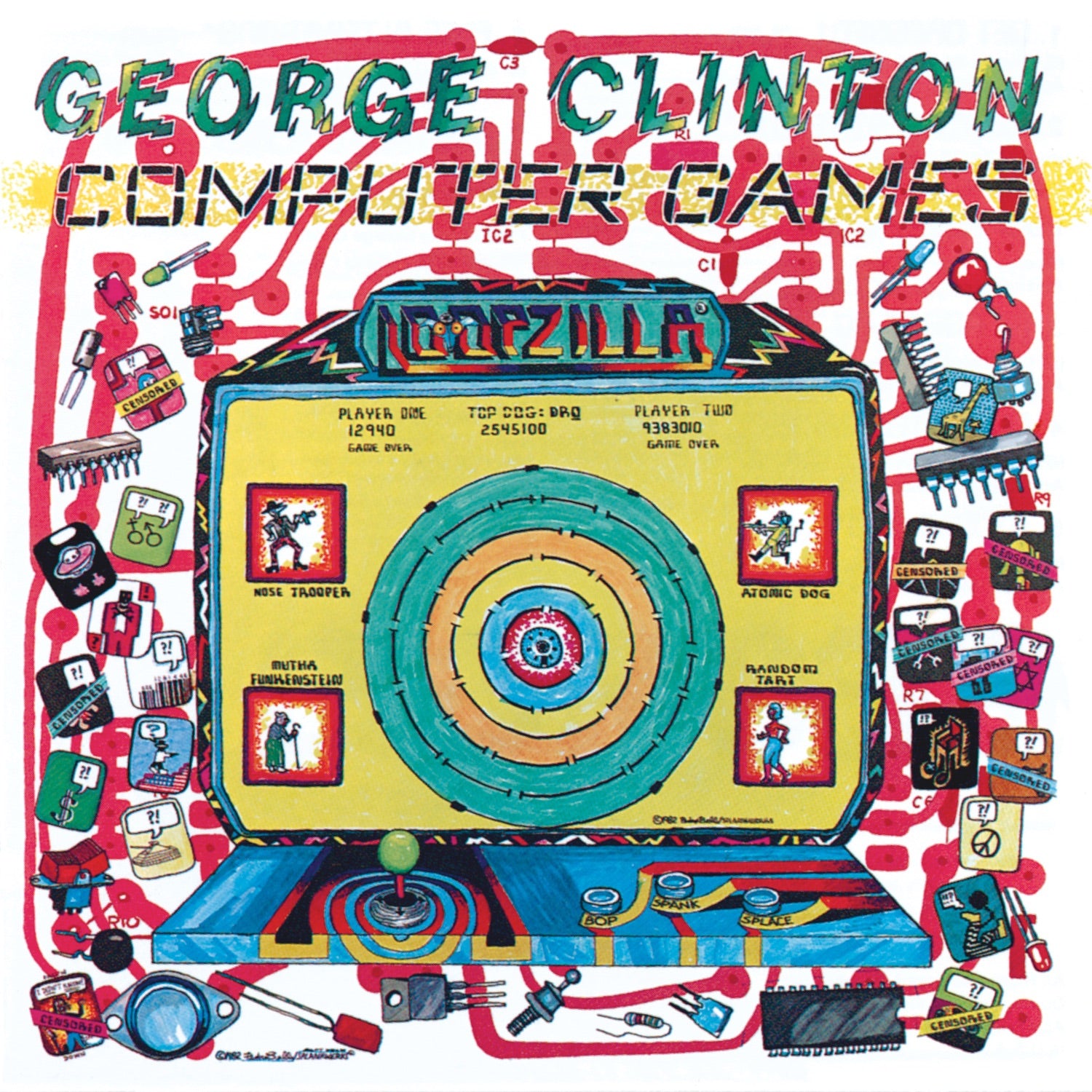 George Clinton - Computer Games Album Cover