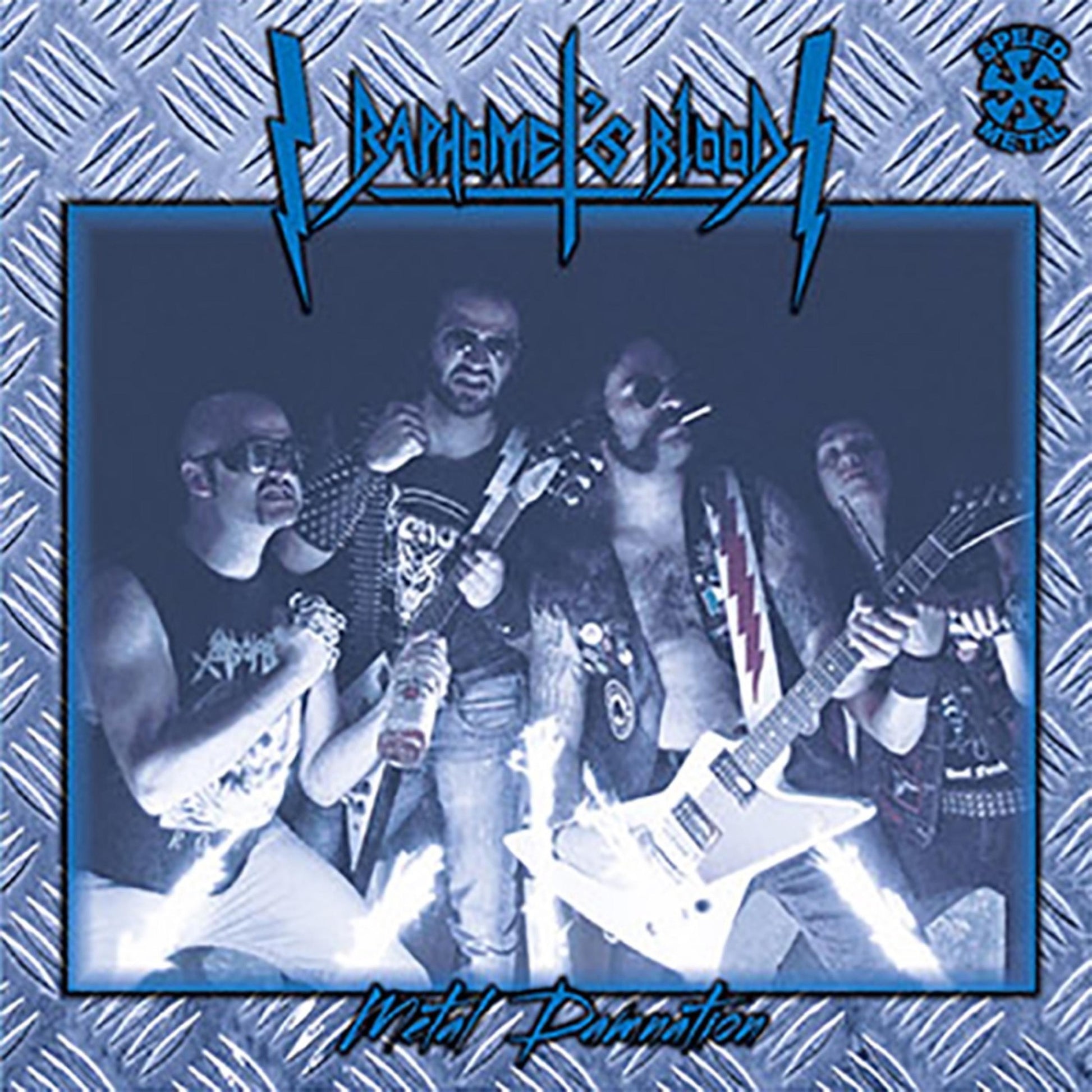 Baphomet's Blood - Metal Damnation Album Cover