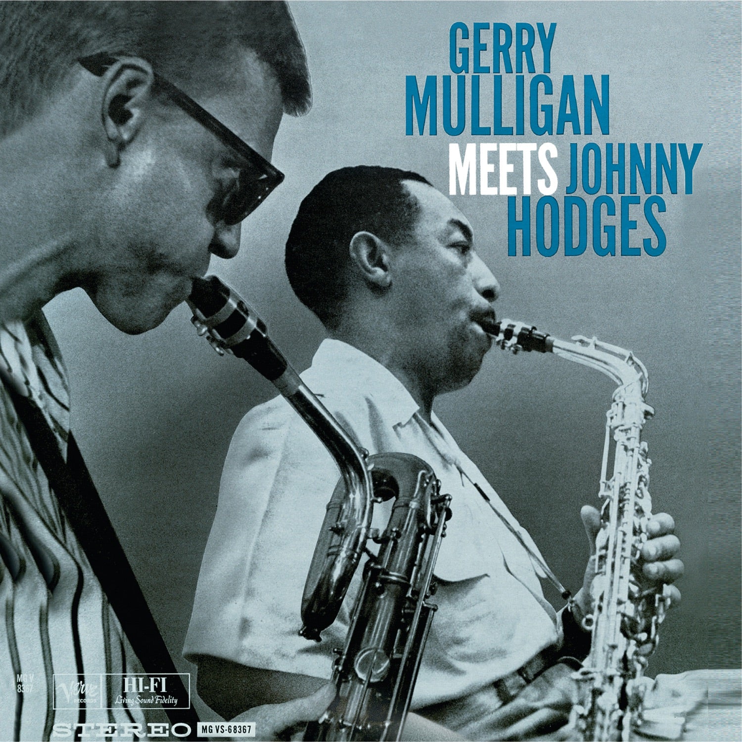 Gerry Mulligan & Johnny Hodges - Gerry Mulligan Meets Johnny Hodges Album Cover