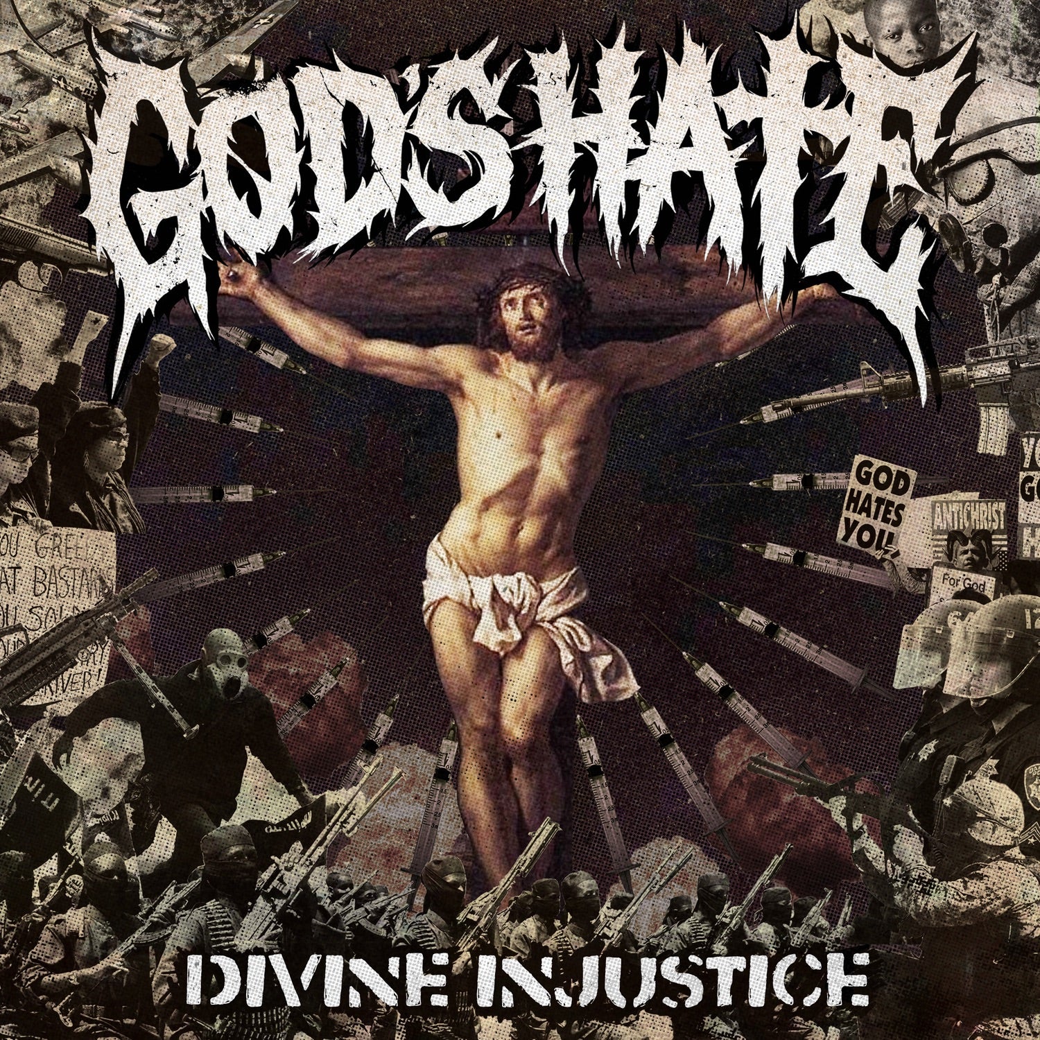 God's Hate - Divine Injustice - EP Album Cover