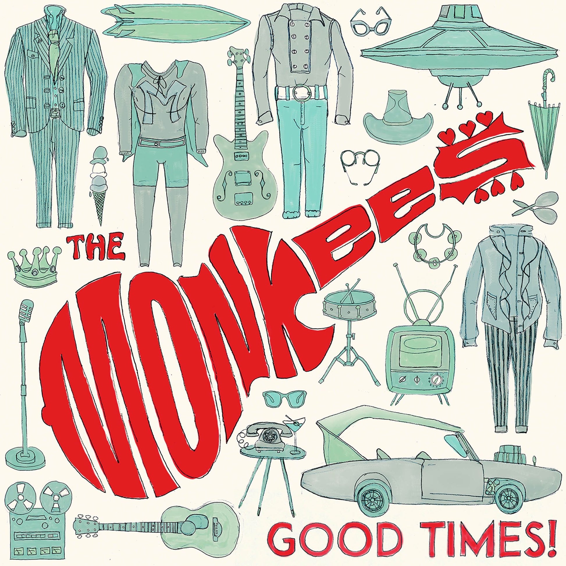 The Monkees - Good Times! Album Cover