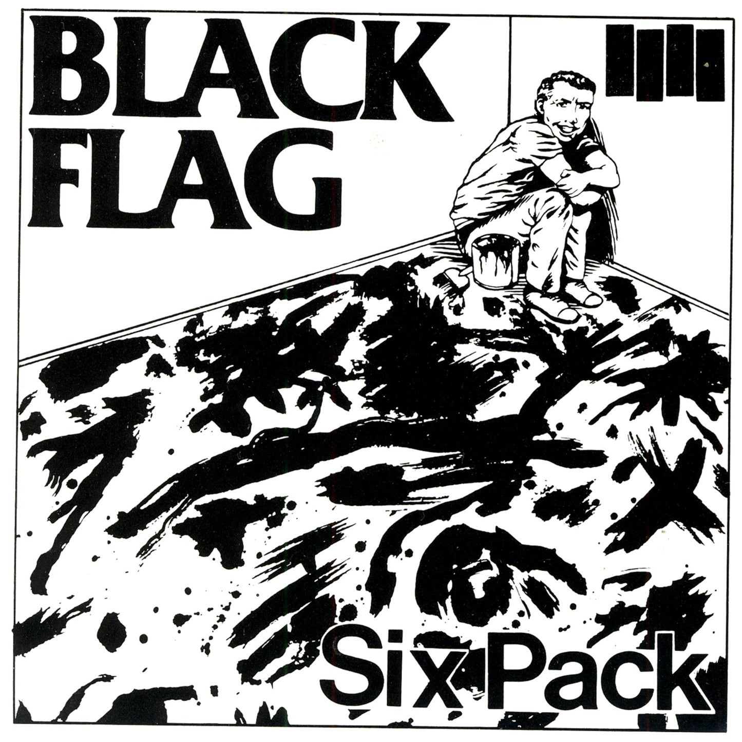 Black Flag - Six Pack - EP Album Cover