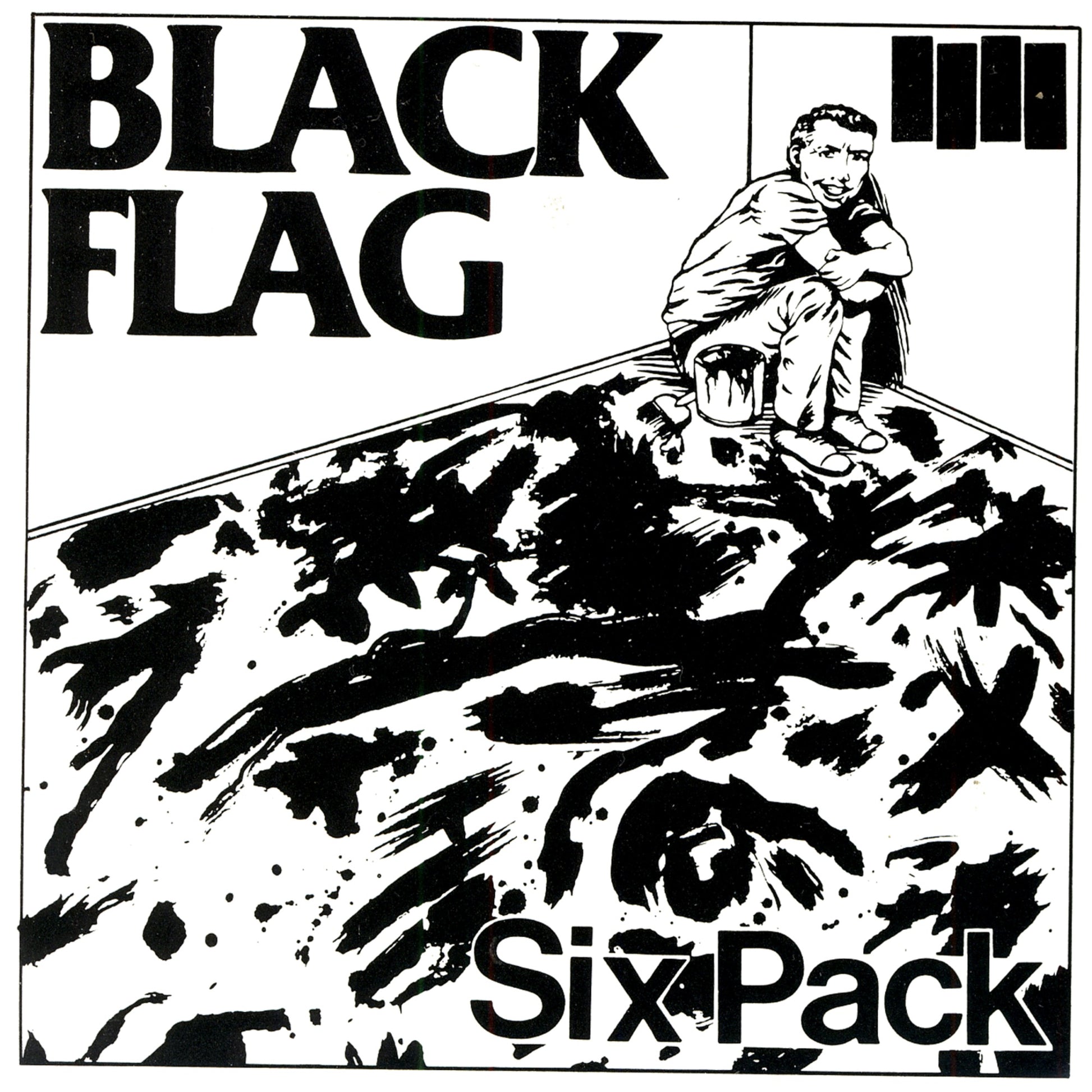 Black Flag - Six Pack - EP Album Cover