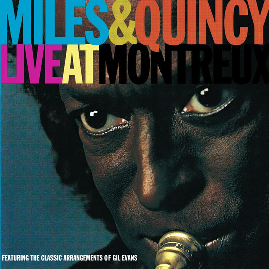 Miles Davis & Quincy Jones - Miles & Quincy Live at Montreux Album Cover
