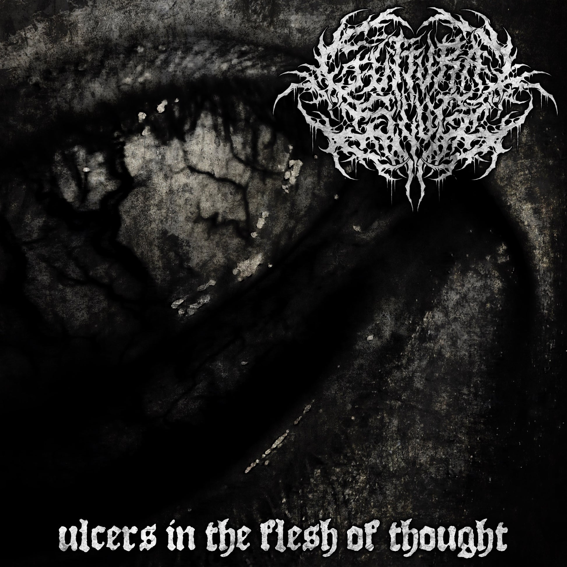 Guttural Slug - Ulcers In The Flesh Of Thought - EP Album Cover