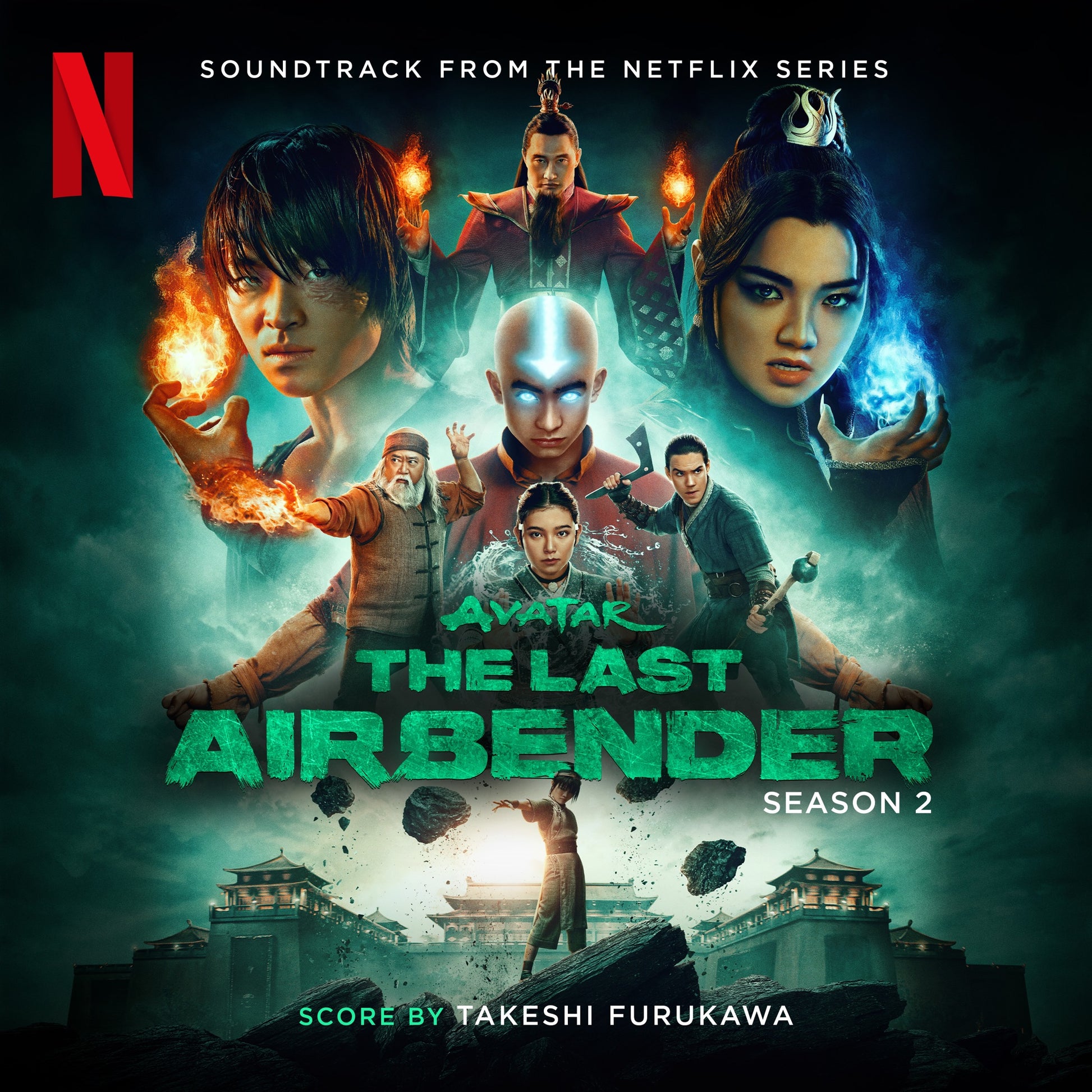 Takeshi Furukawa - Avatar: The Last Airbender: Season 2 (Soundtrack from the Netflix Series) Album Cover