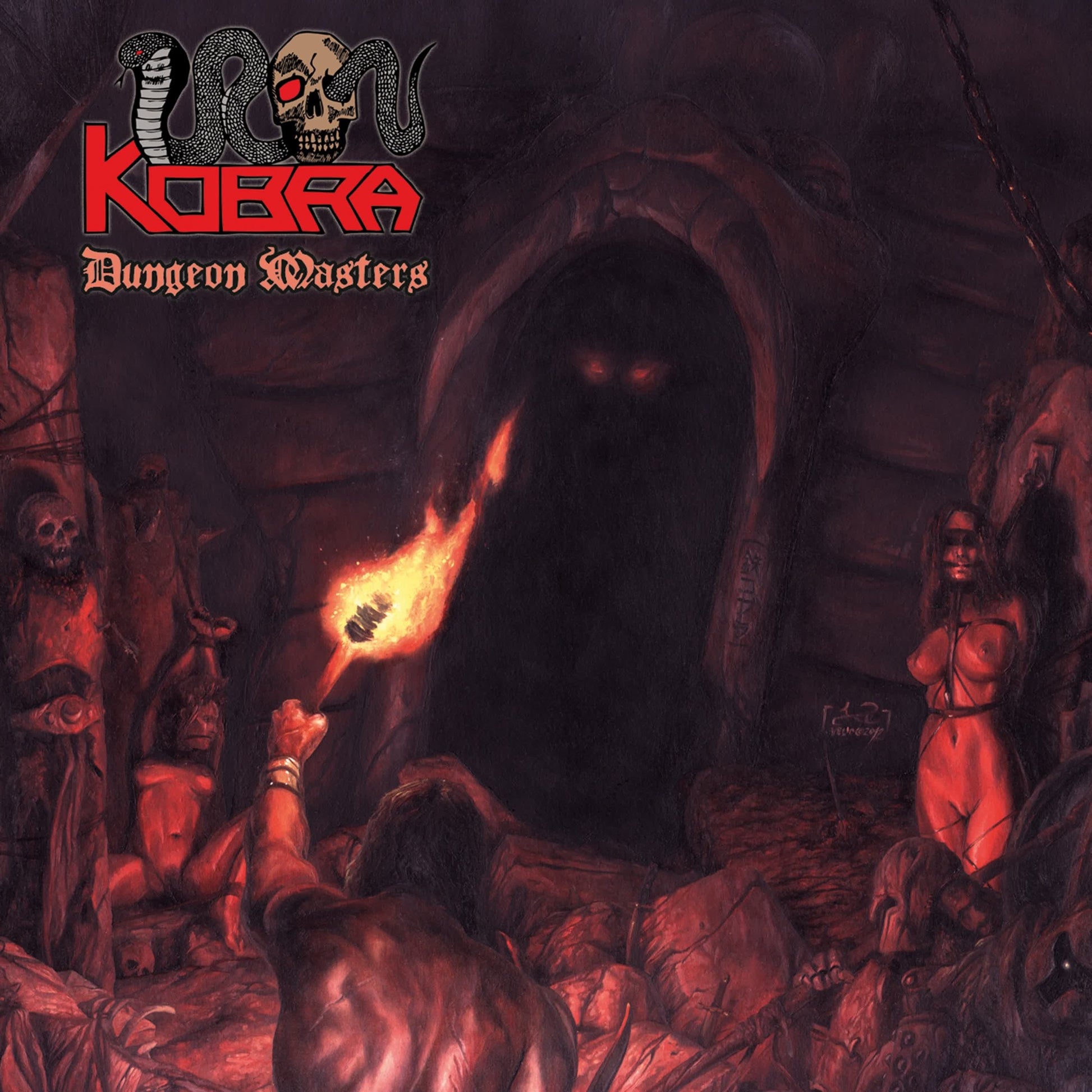 Iron Kobra - Dungeon Masters Album Cover