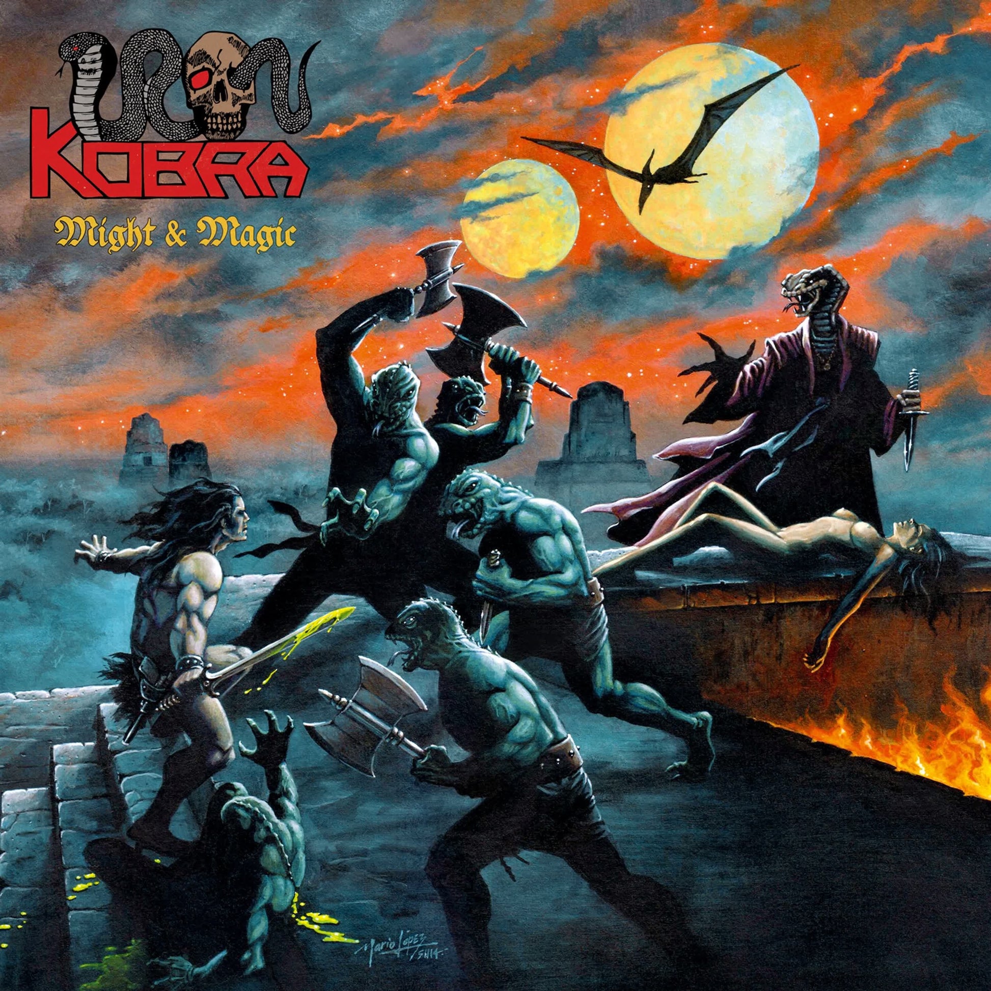 Iron Kobra - Might & Magic Album Cover