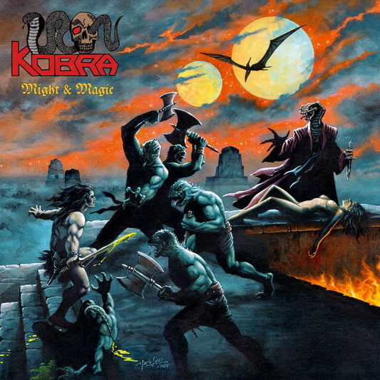 Iron Kobra - Might & Magic Album Cover