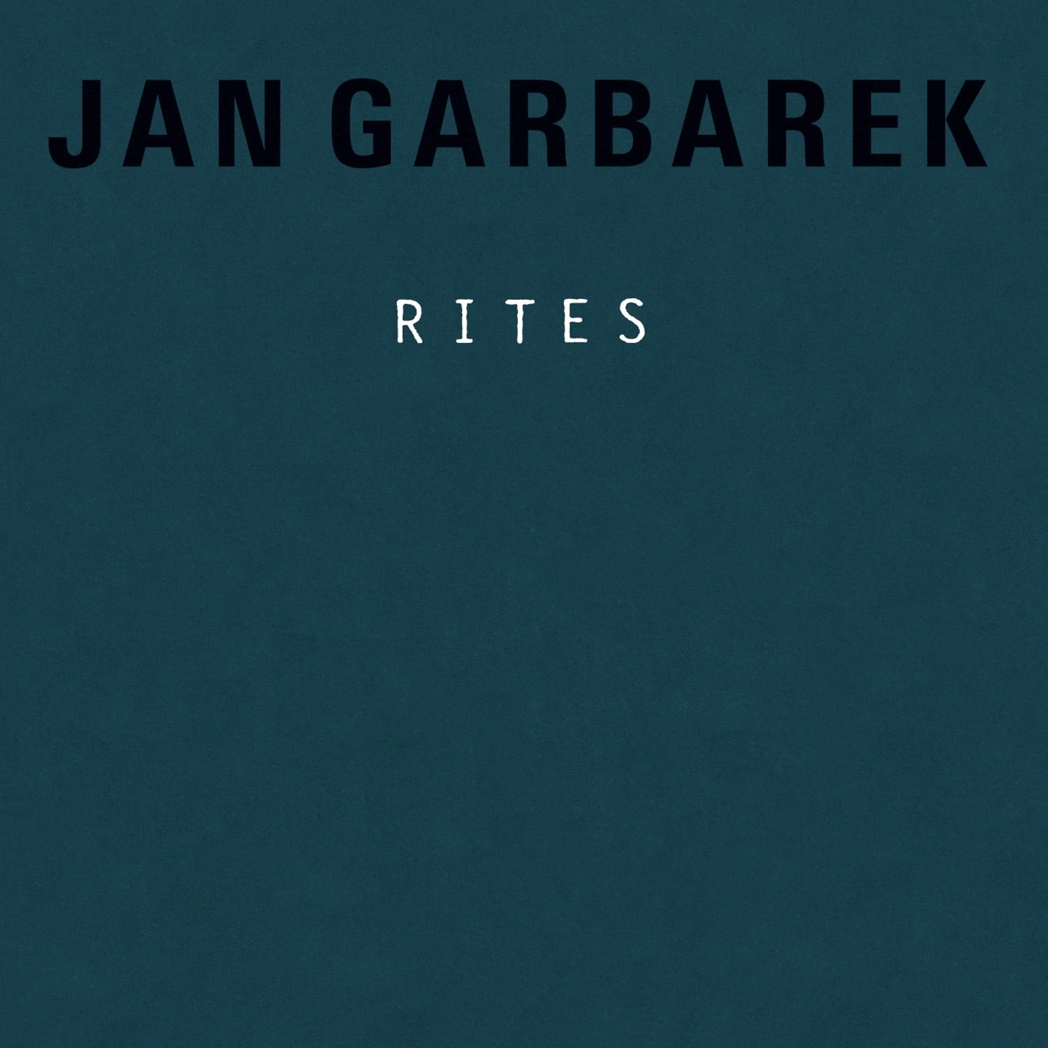 Jan Garbarek - Rites Album Cover