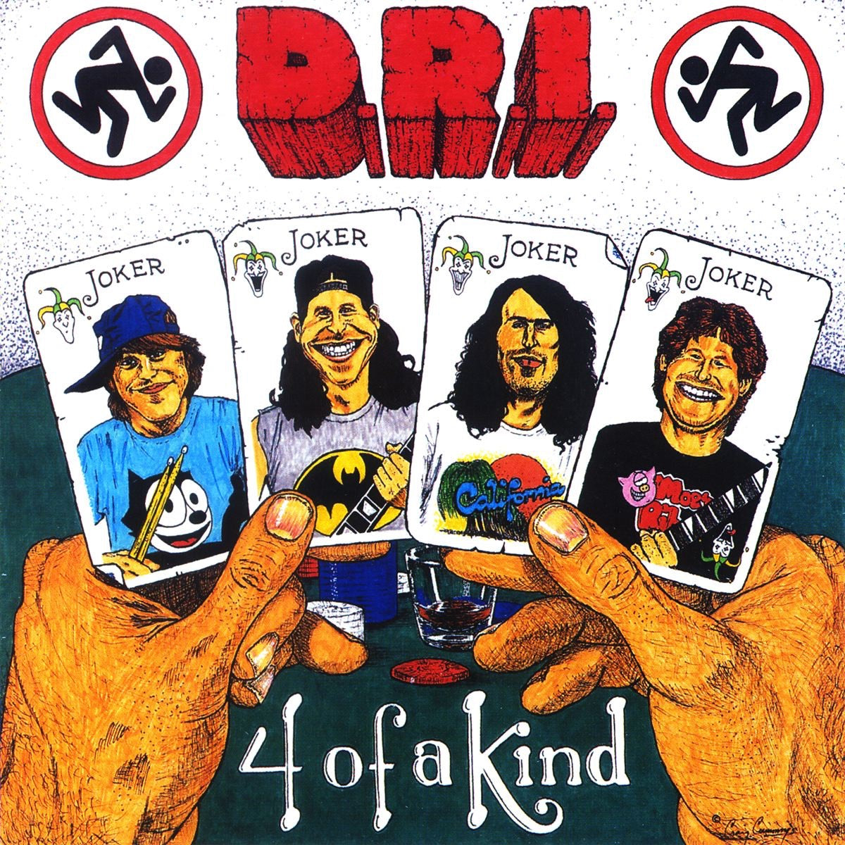 D.R.I. - Four of a Kind Album Cover