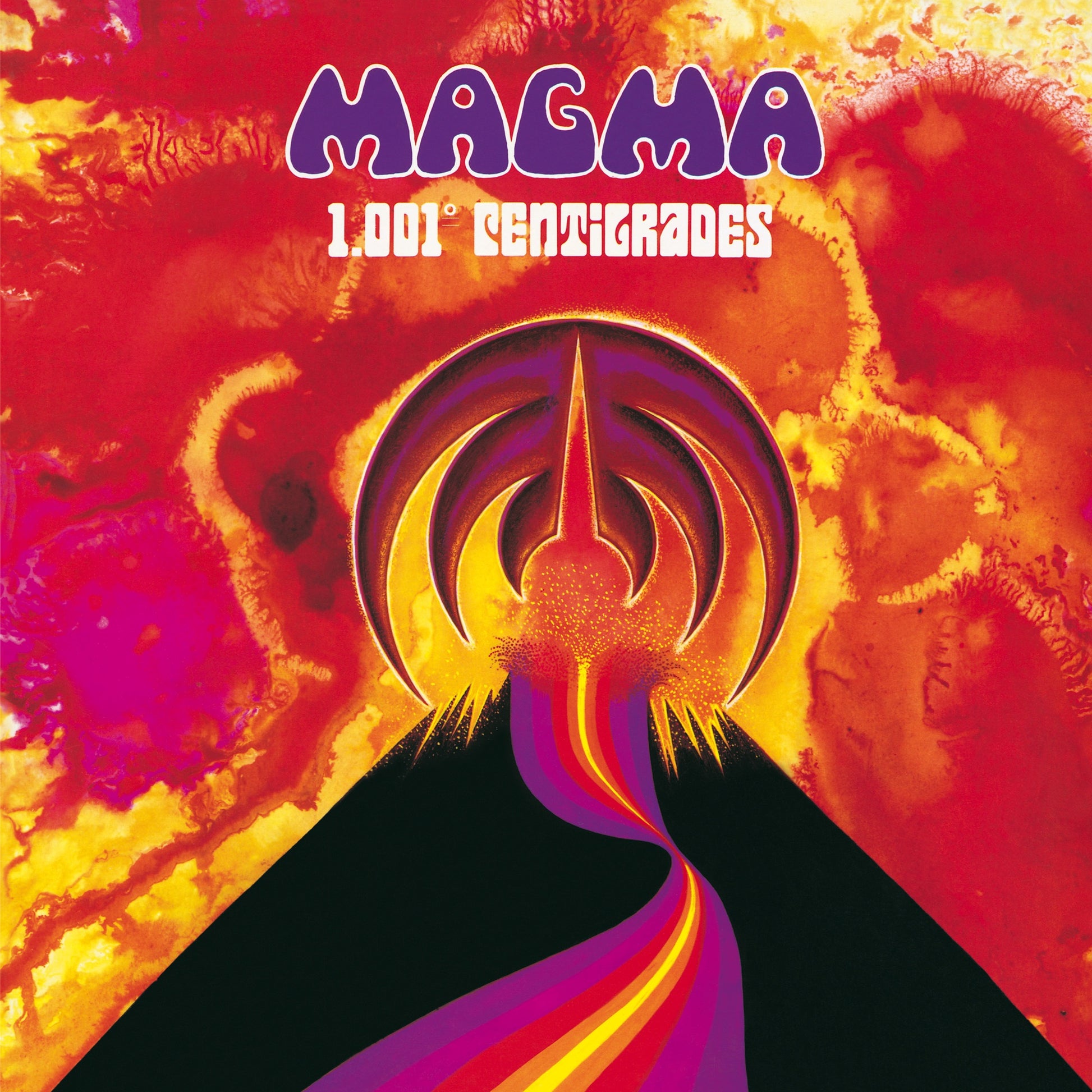 Magma - 1001° centigrades Album Cover