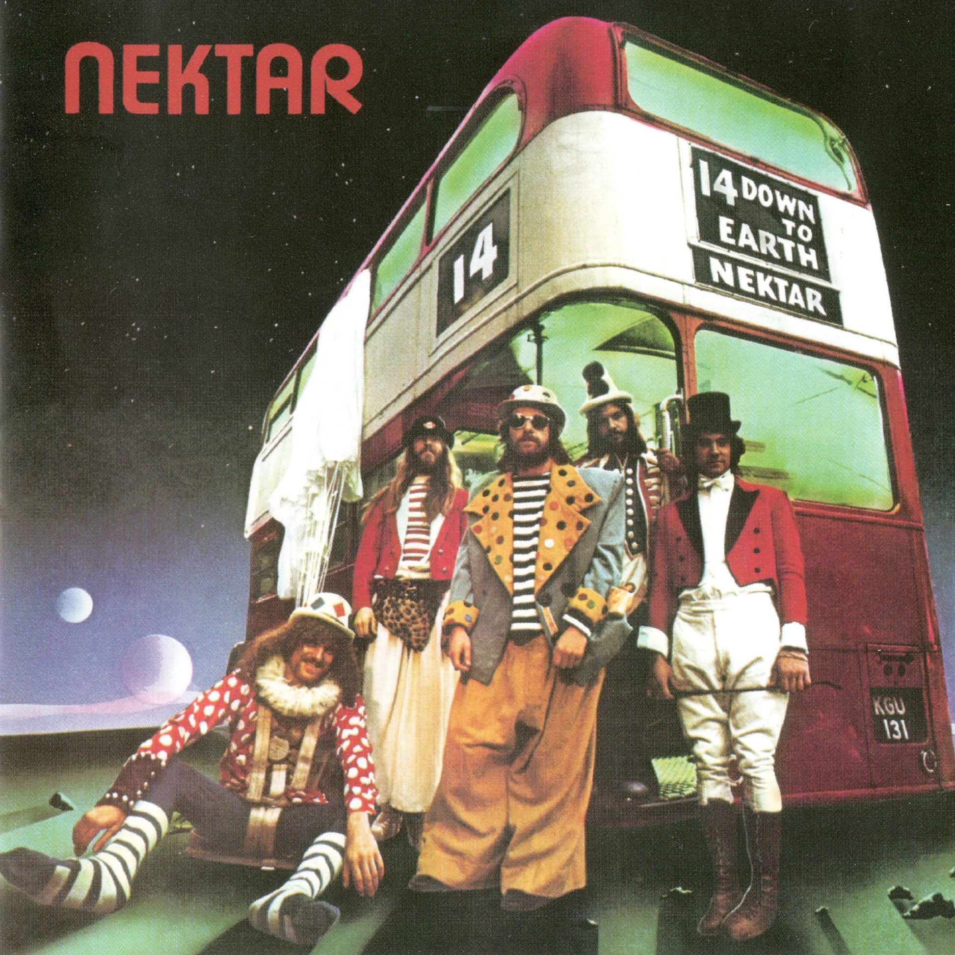 Nektar - Down To Earth Album Cover
