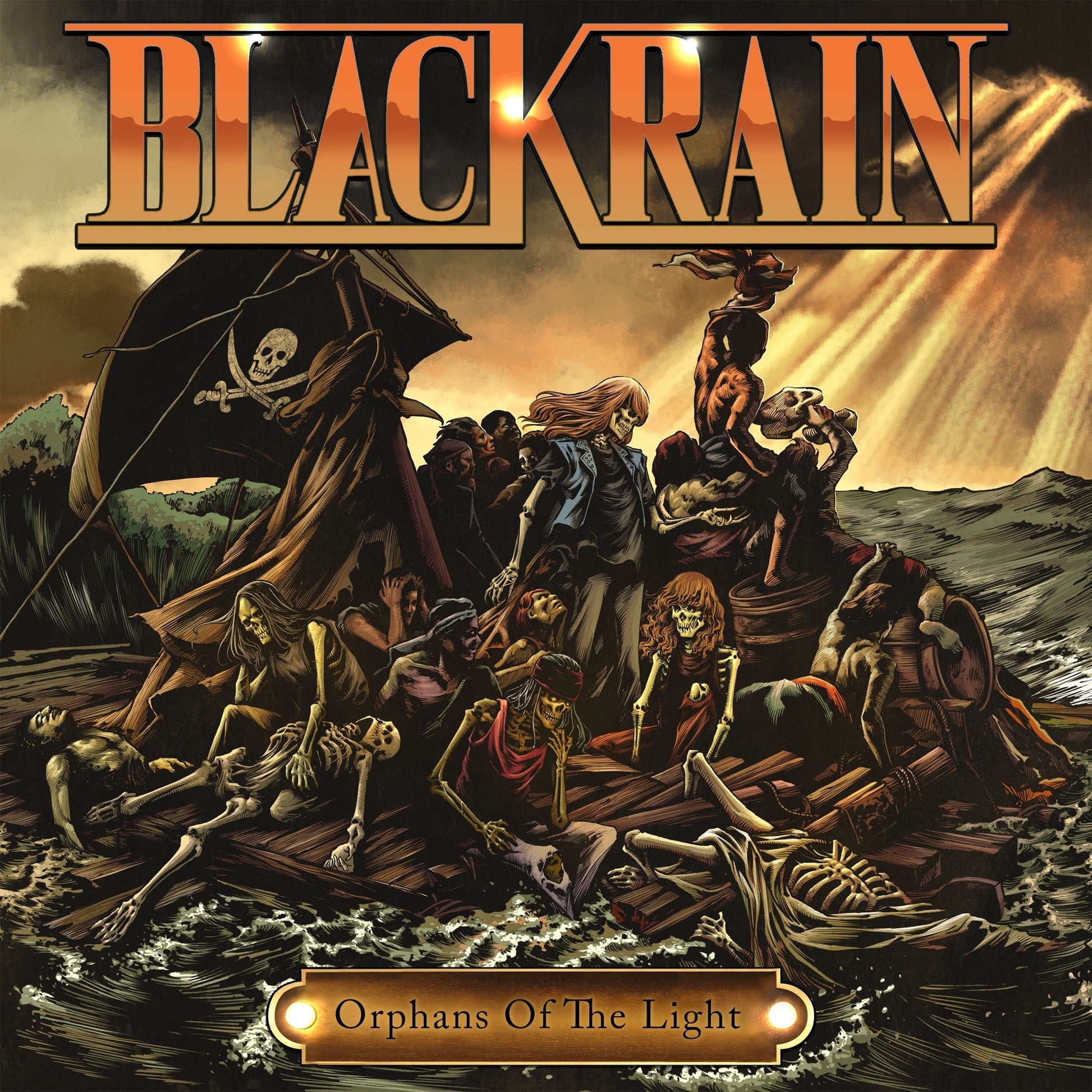 BlackRain - Orphans of the Light - Single Album Cover