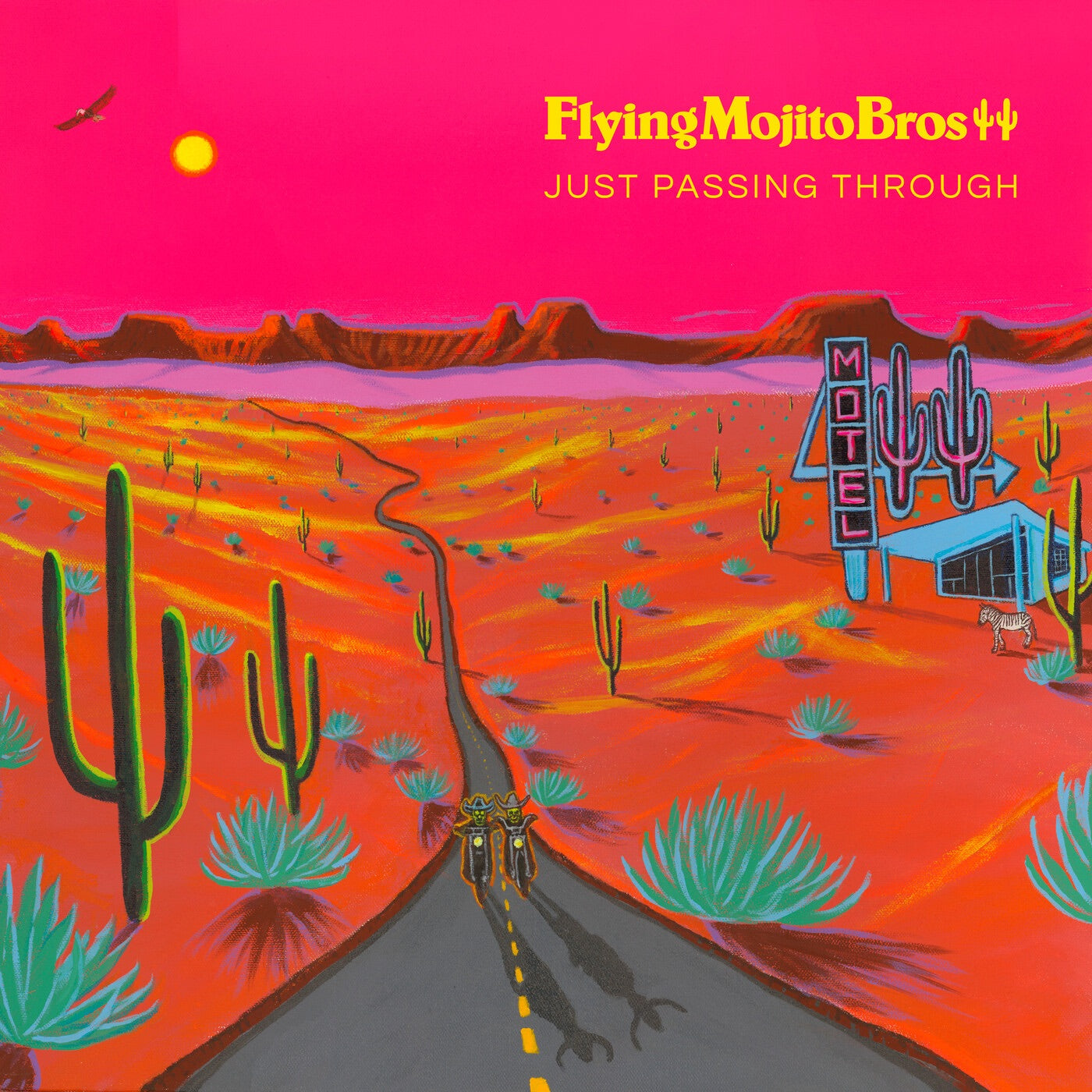 Flying Mojito Bros - Just Passing Through Album Cover