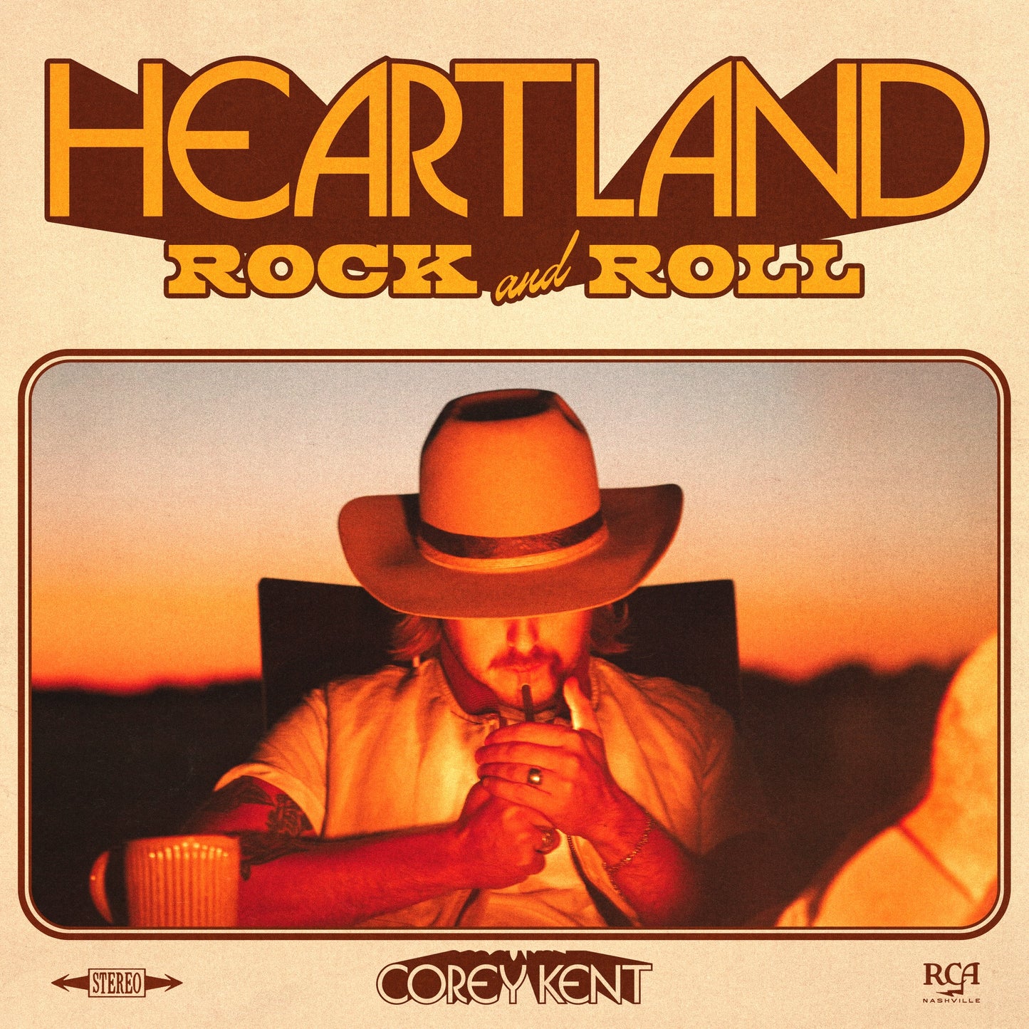 Corey Kent - Heartland Rock and Roll Album Cover