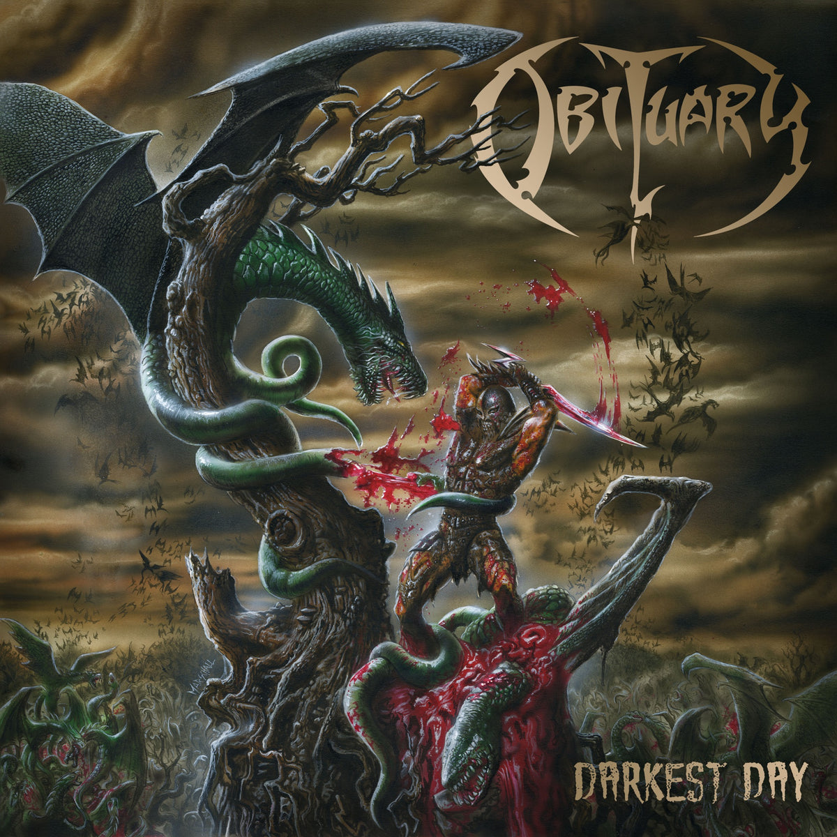 Obituary - Darkest Day (2026 Remaster) Album Cover