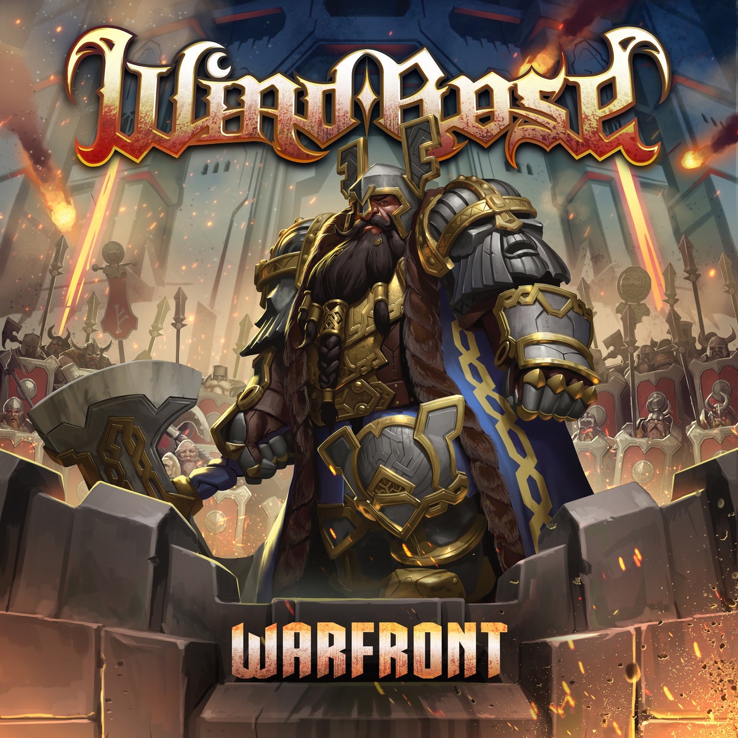 Wind Rose - Warfront Album Cover