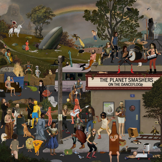 The Planet Smashers - On The Dancefloor Album Cover