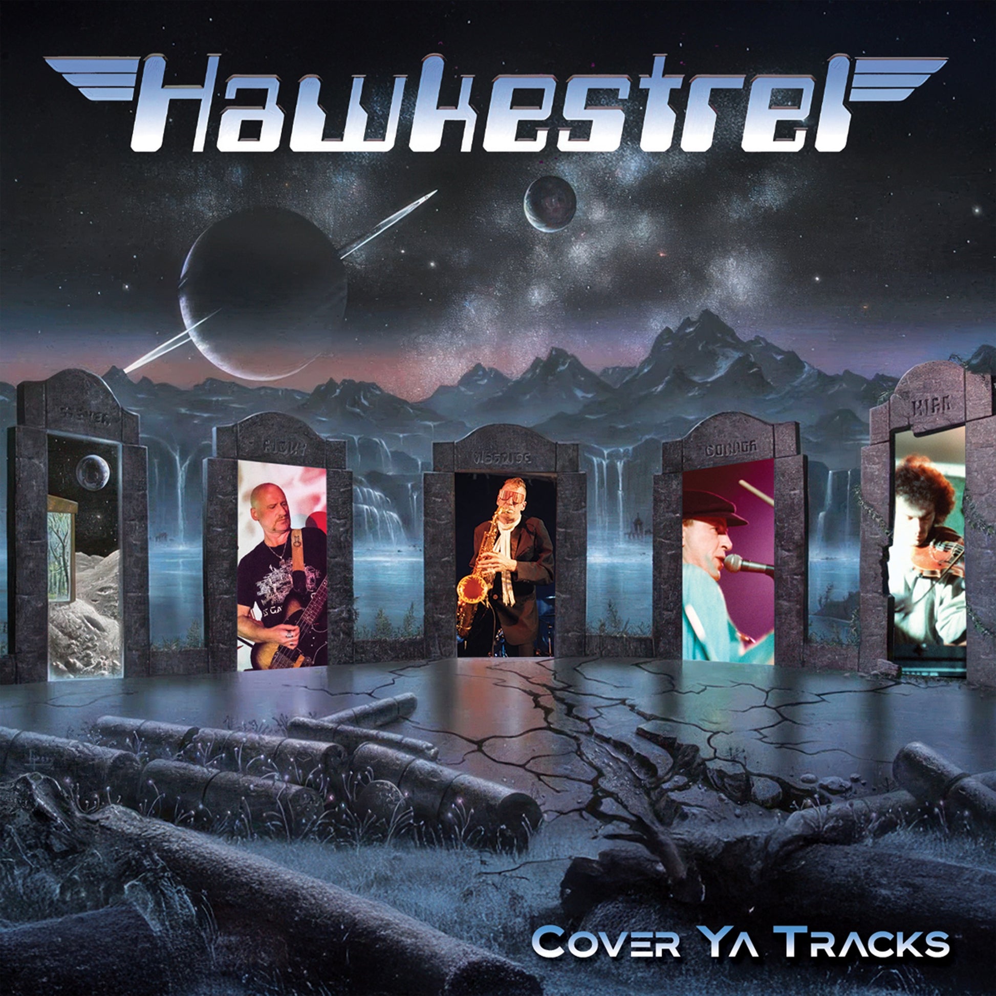 Hawkestrel - Cover Ya Tracks Album Cover