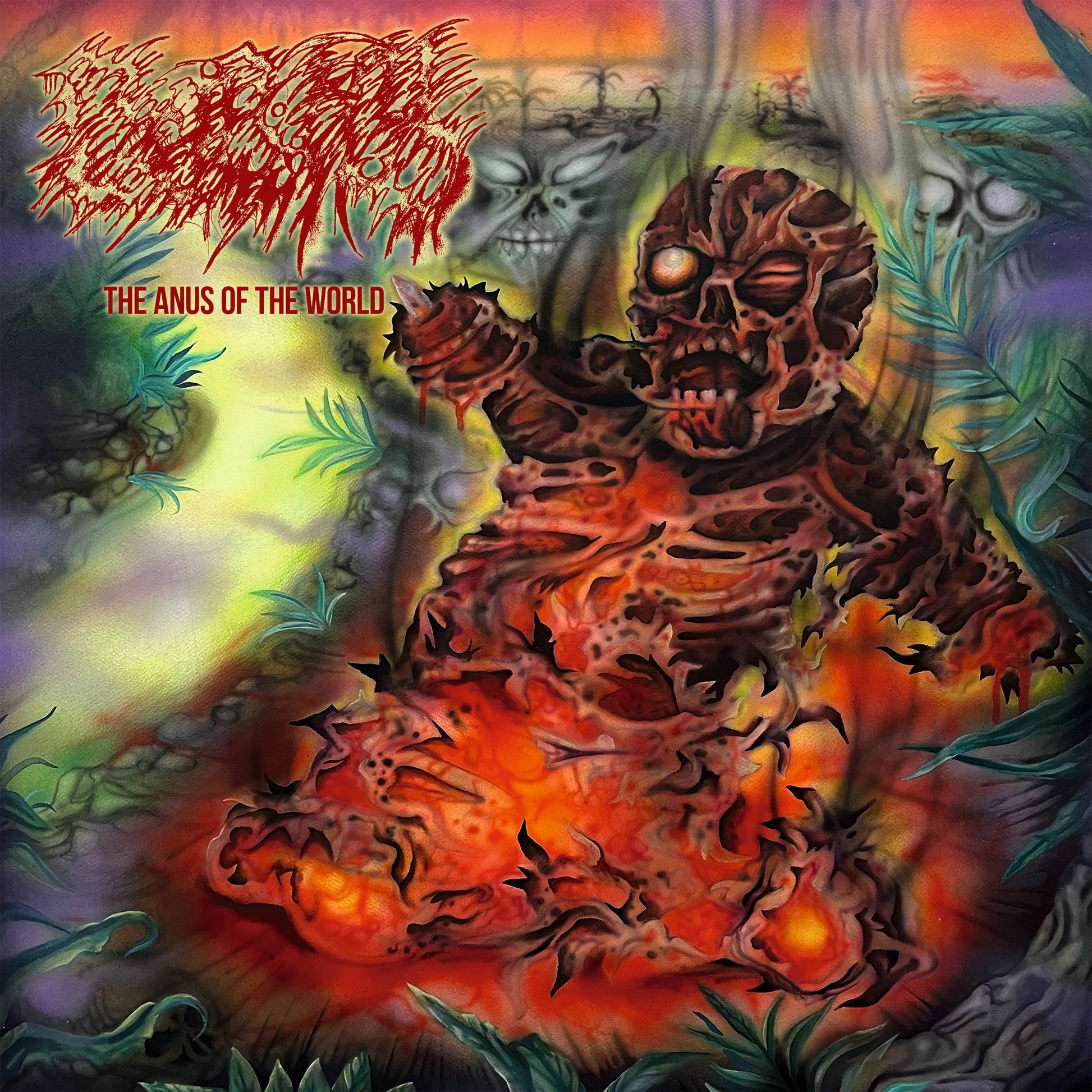 Mortal Wound - The Anus of the World Album Cover