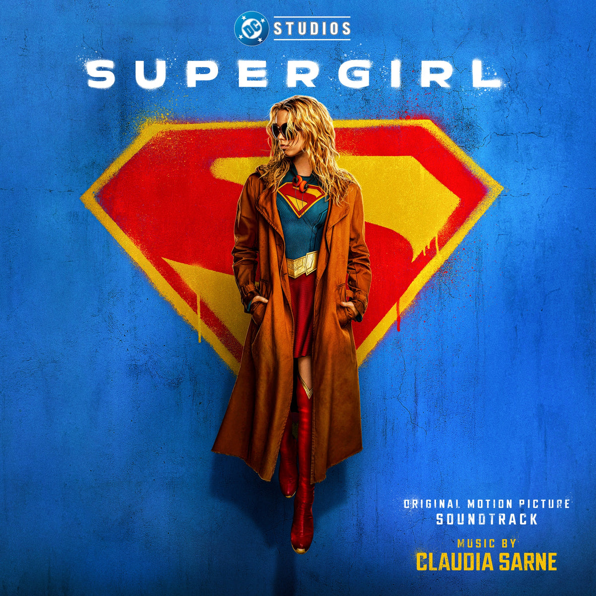 Claudia Sarne - Supergirl (Original Motion Picture Soundtrack) Album Cover