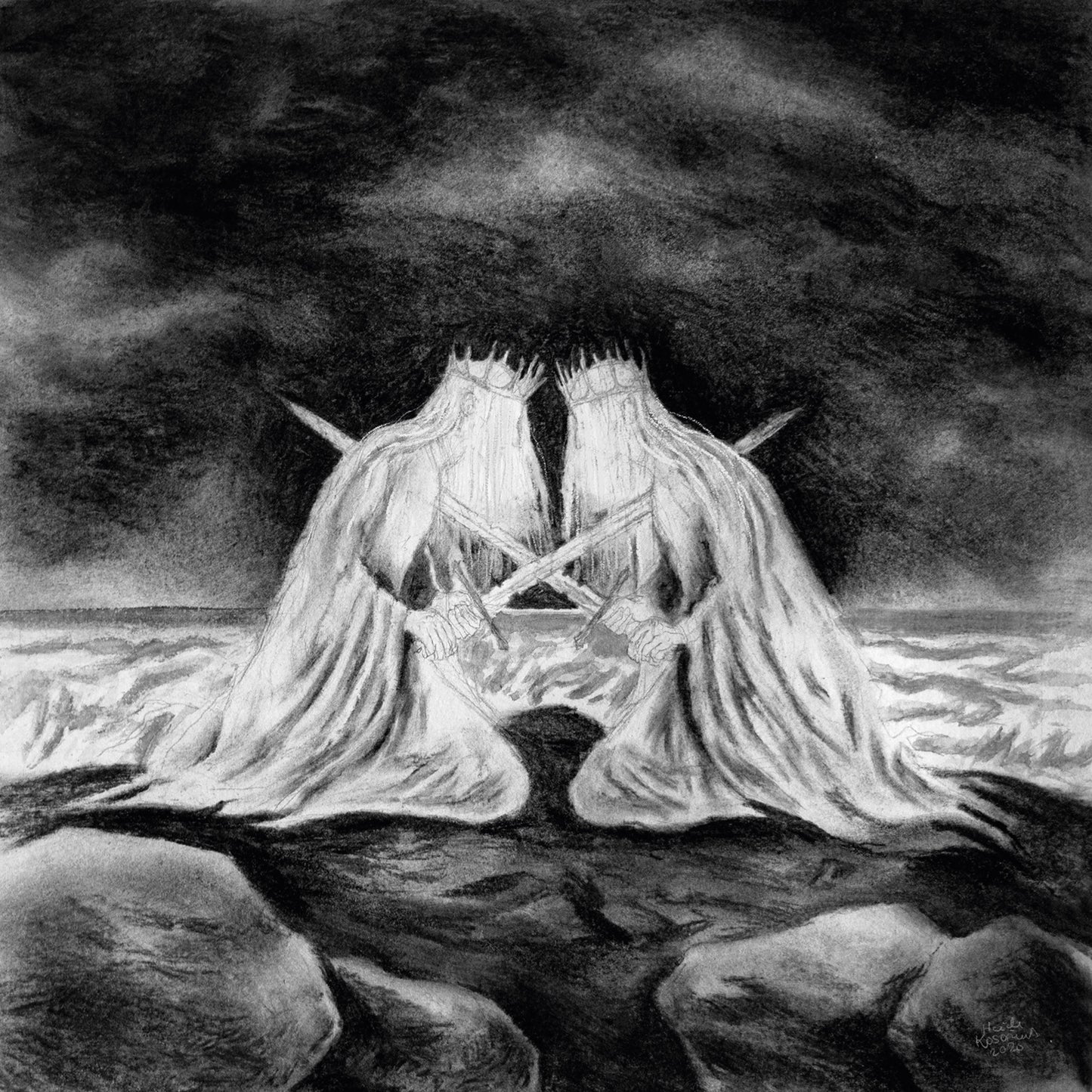 Havukruunu - Uinuos Syömein Sota Album Cover