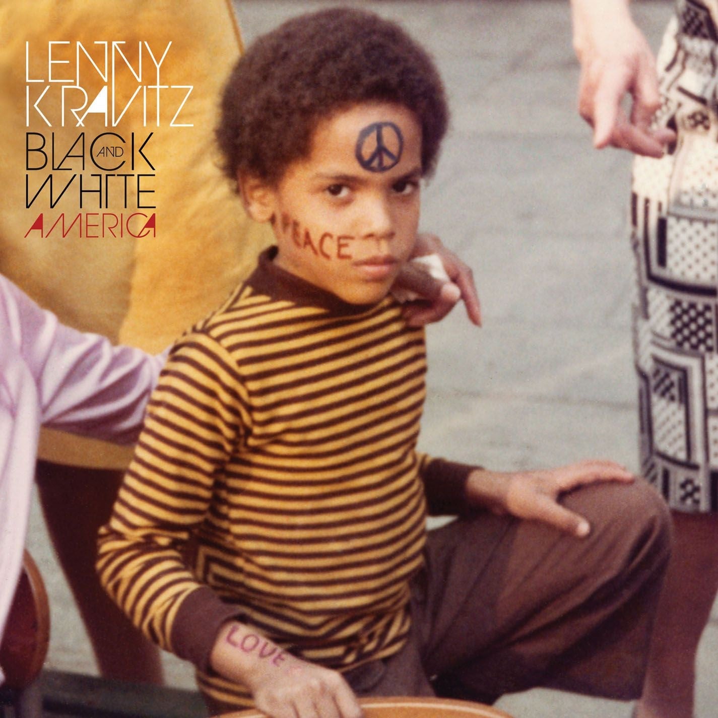 Lenny Kravitz - Black and White America Album Cover
