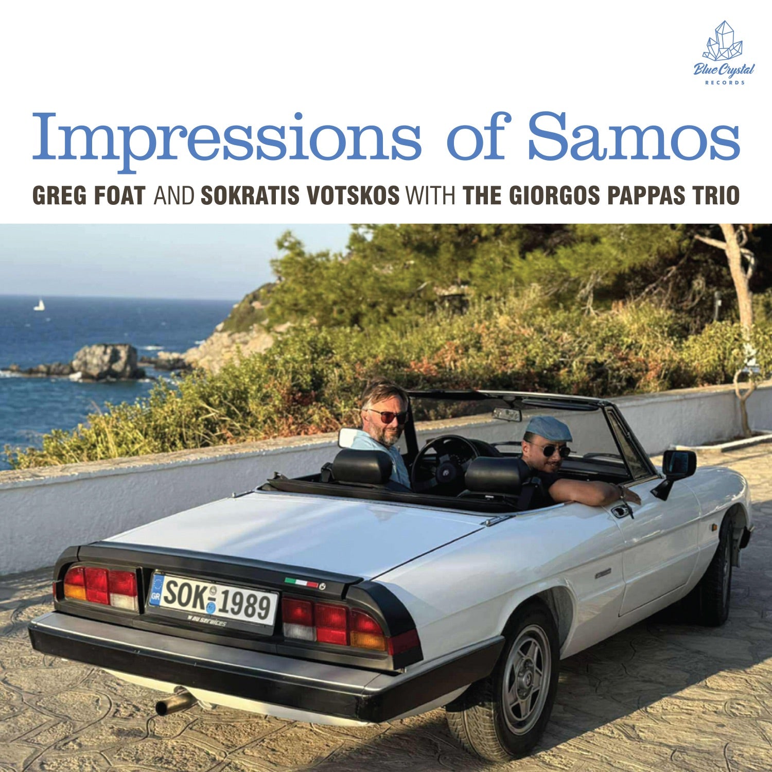 Greg Foat & Sokratis Votskos with The Giorgos Pappas Trio - Impressions of Samos Album Cover
