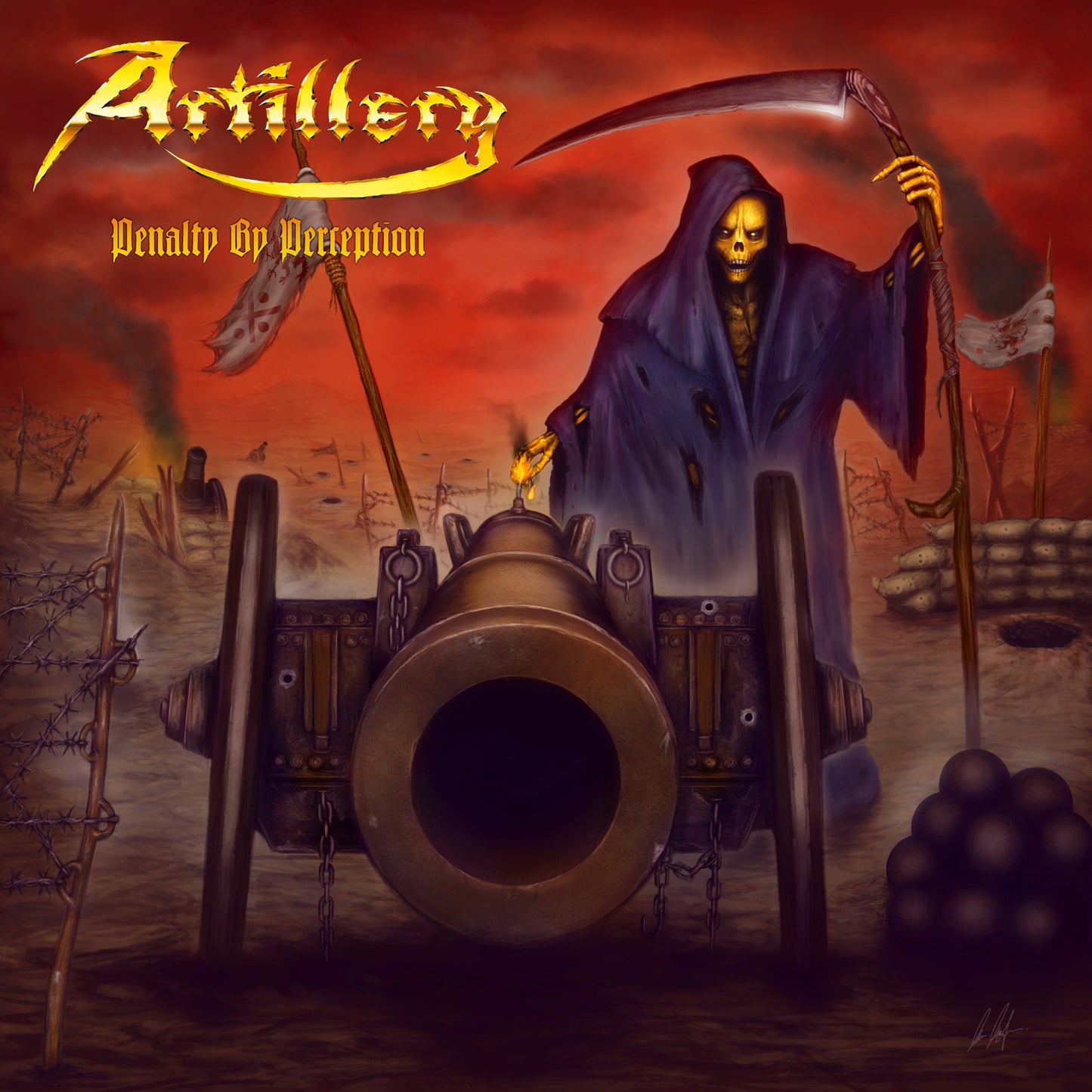 Artillery - Penalty by Perception Album Cover