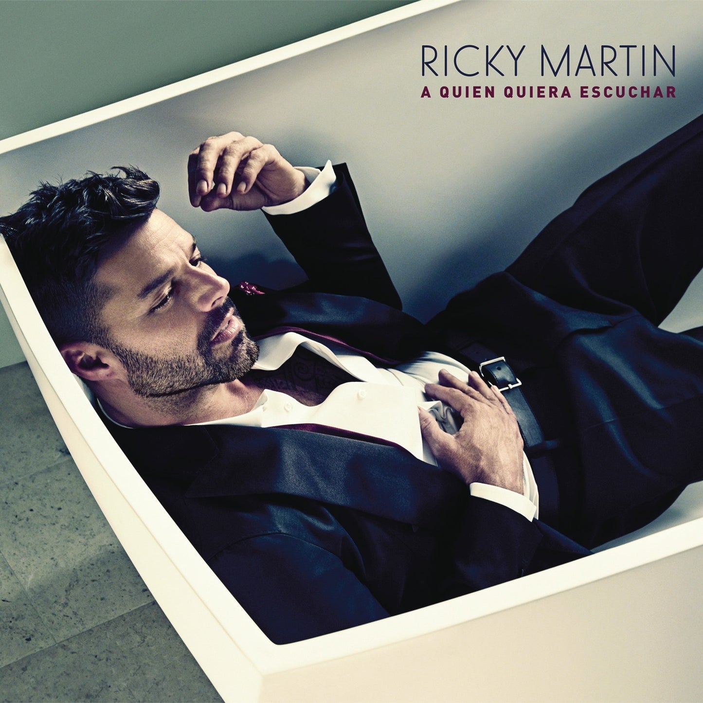 Ricky Martin - A Quien Quiera Escuchar Album Cover