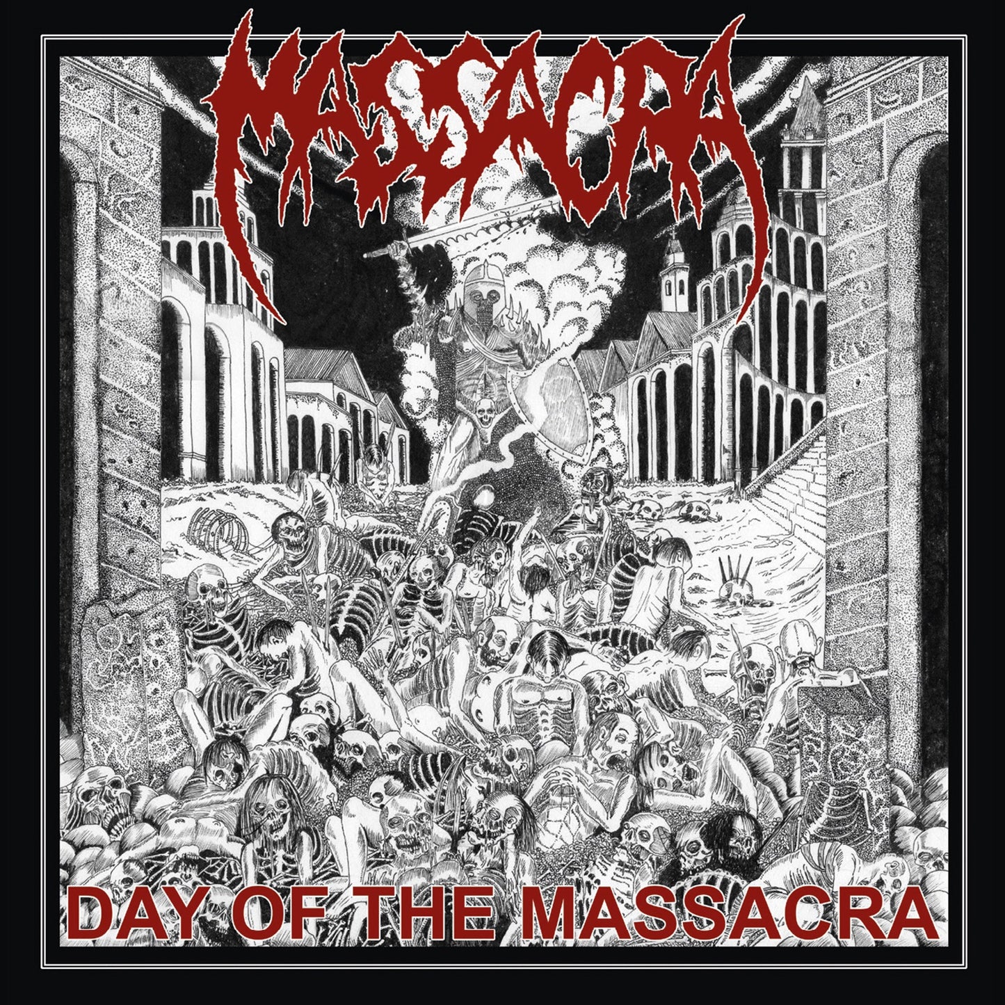 Massacra - Day of the Massacra Album Cover
