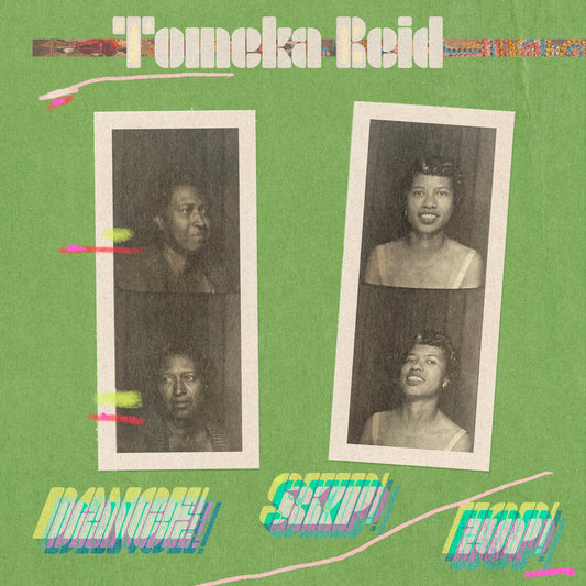 Tomeka Reid - dance! skip! hop! (feat. Jason Roebke, Mary Halvorson & Tomas Fujiwara) Album Cover