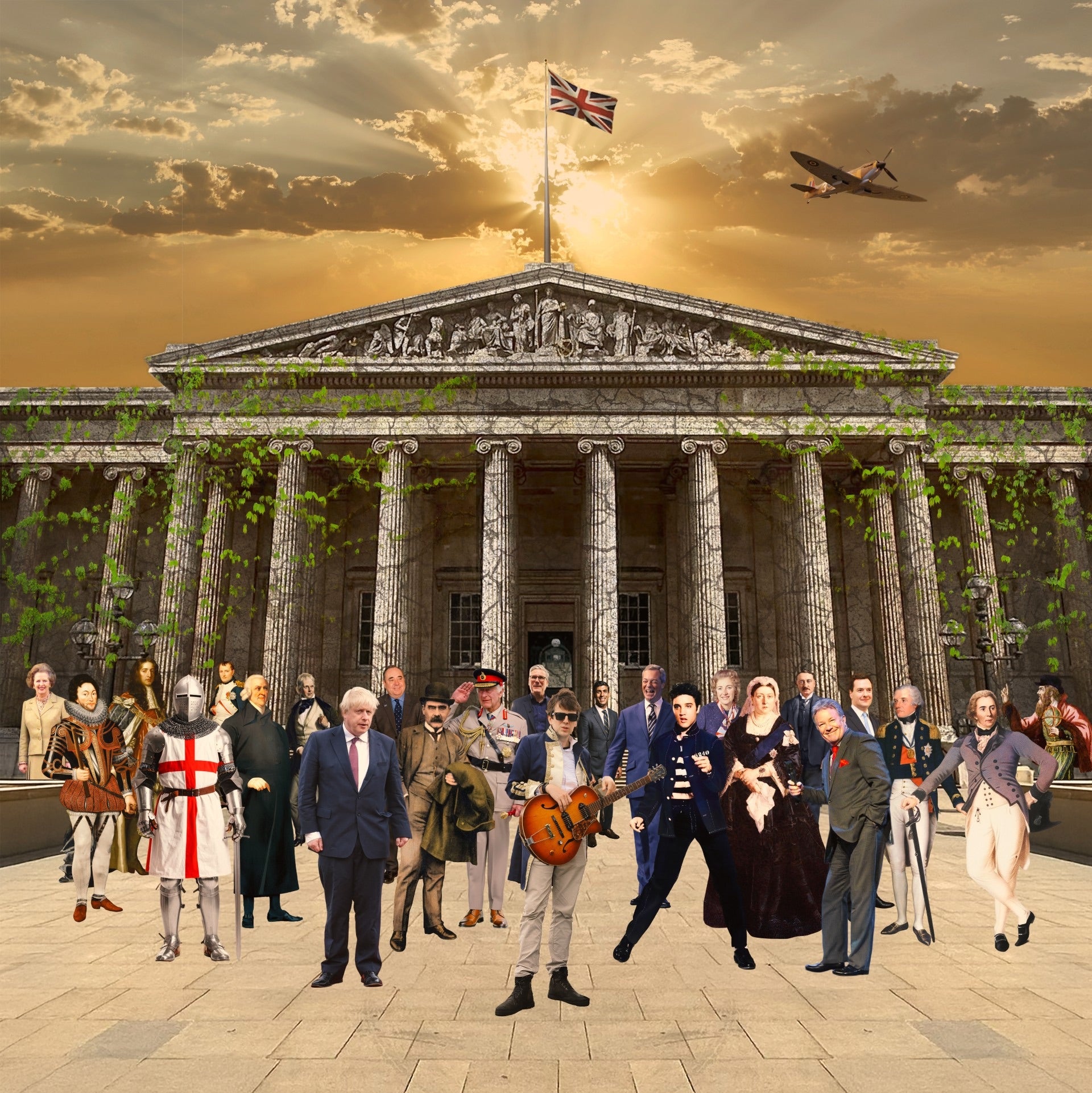 Elgin & The Marbles - The Sun Never Sets Album Cover