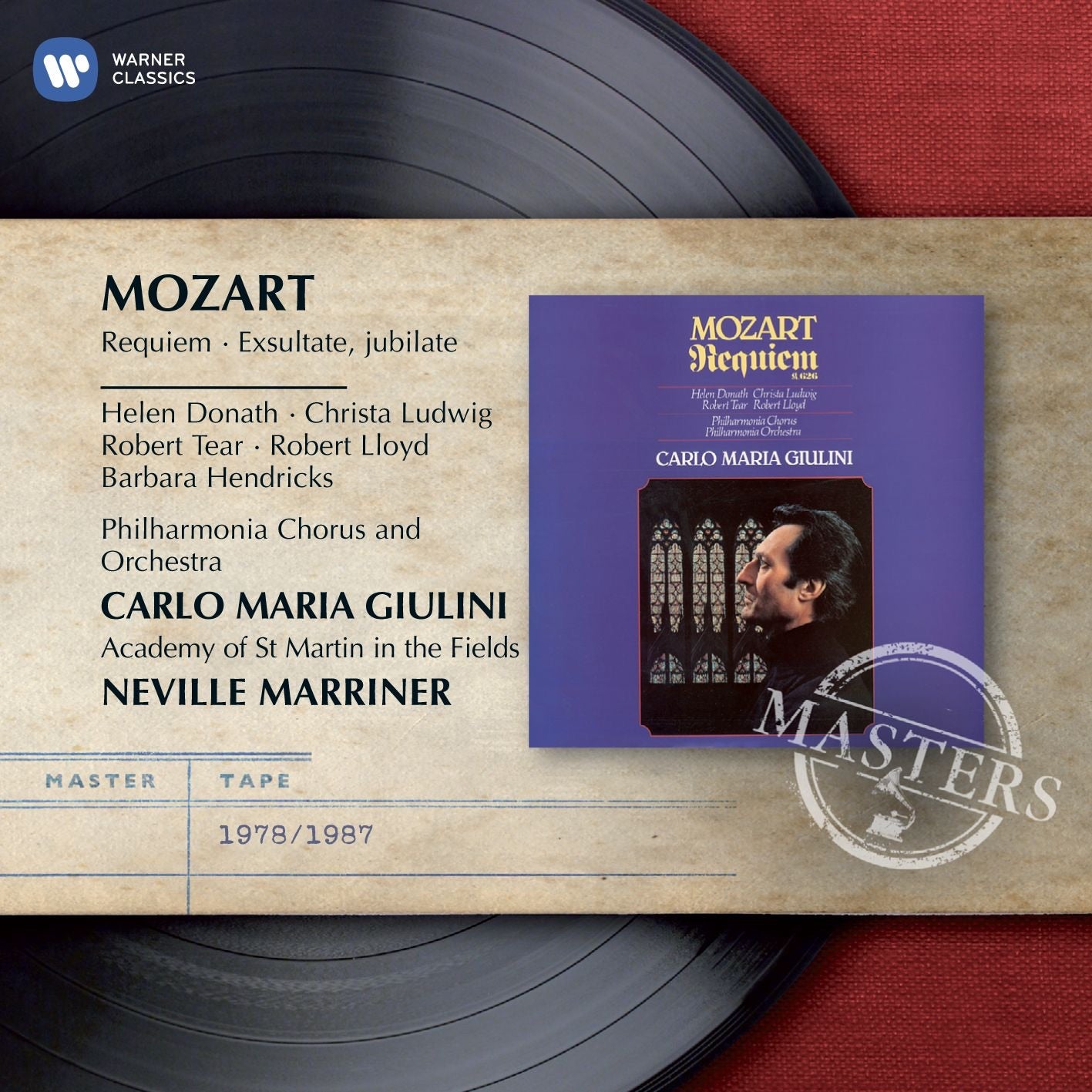 Carlo Maria Giulini - Mozart: Requiem Album Cover