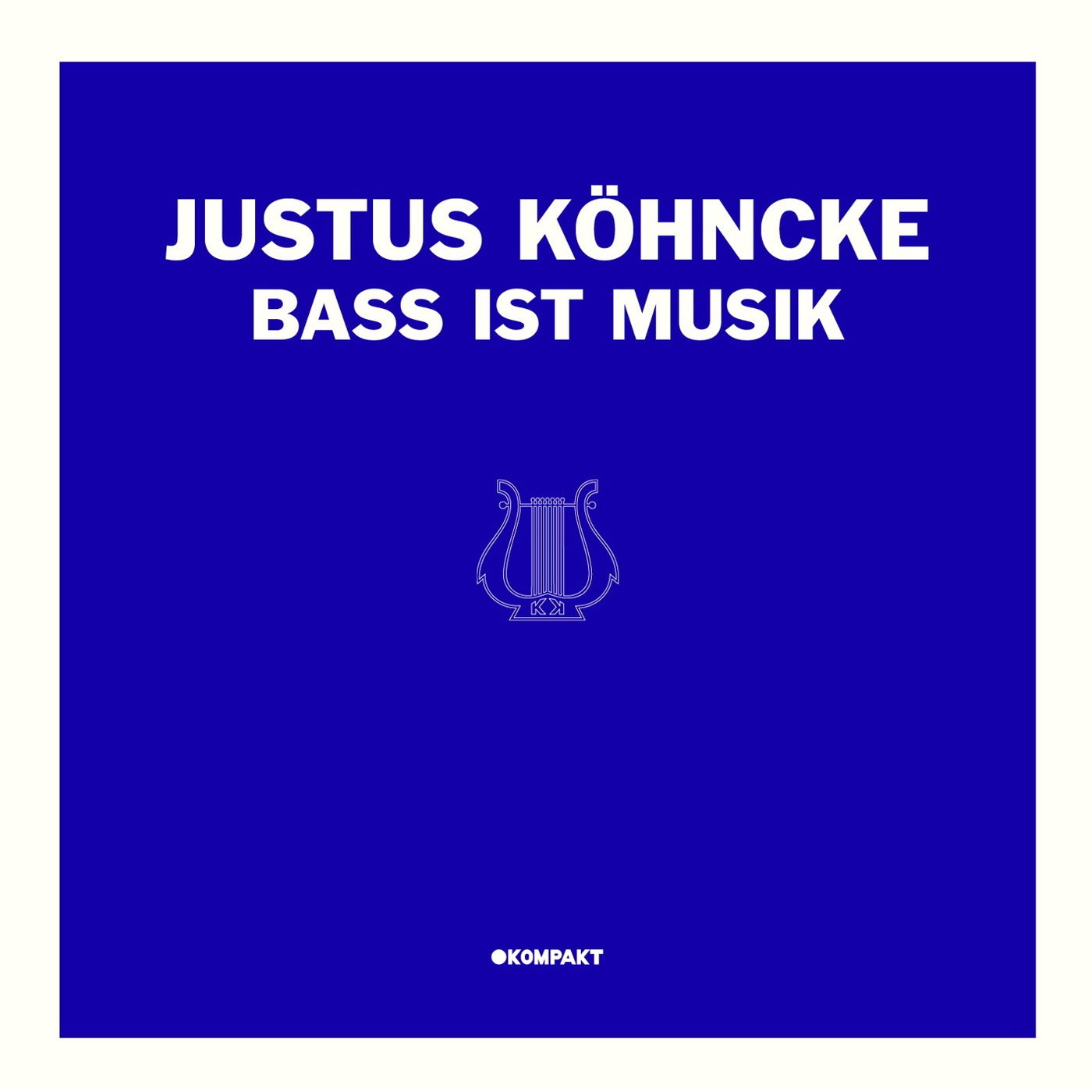 Justus Köhncke - Bass ist Musik Album Cover