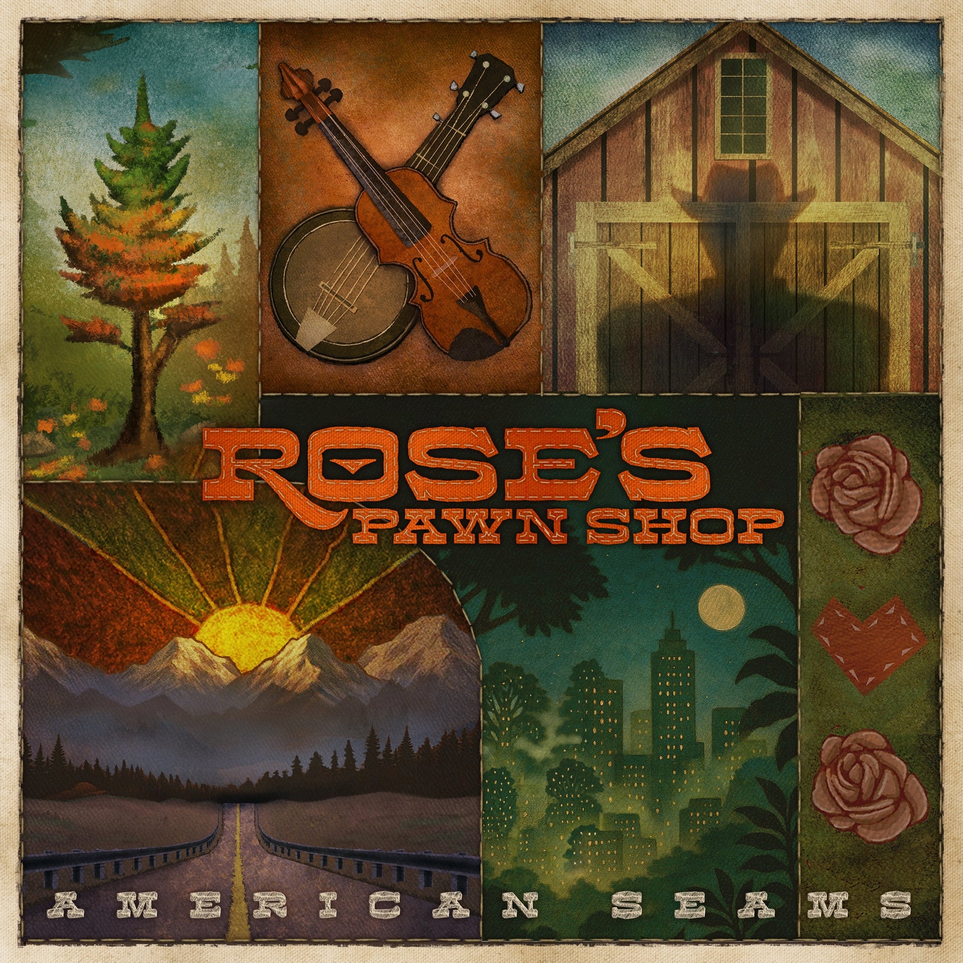 Rose's Pawn Shop - American Seams Album Cover