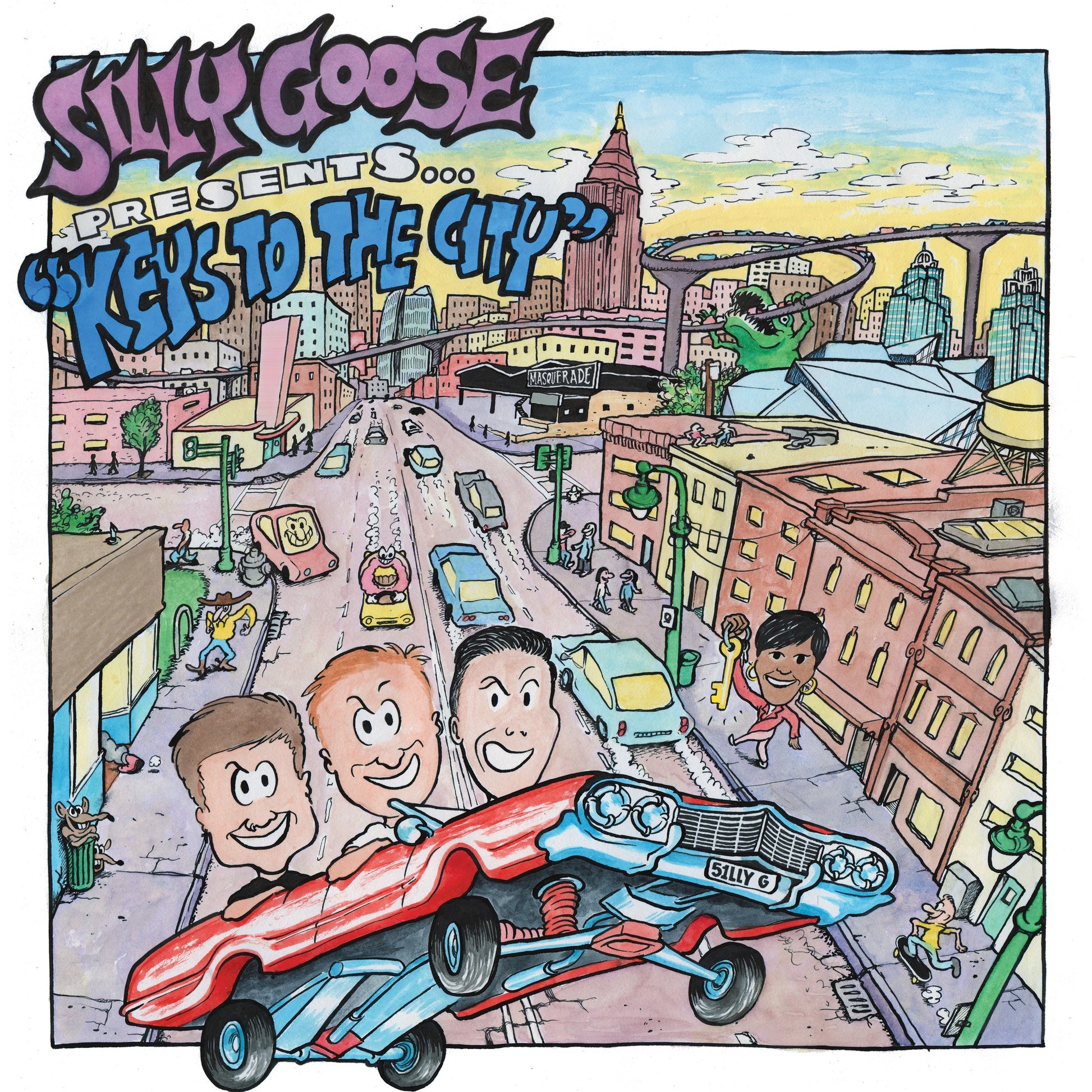 Silly Goose - Keys To The City Album Cover