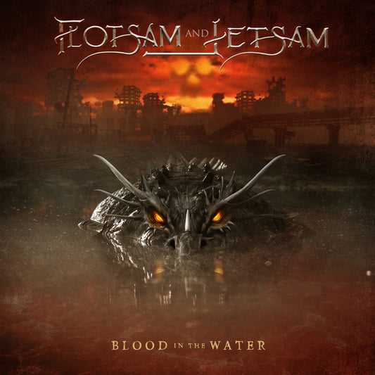 Flotsam and Jetsam - Blood in the Water Album Cover
