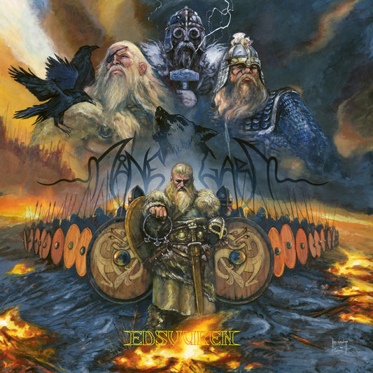 Månegarm - Edsvuren Album Cover