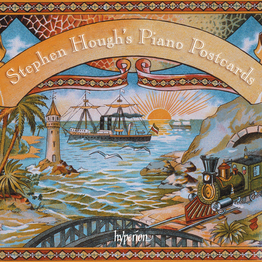 Stephen Hough - Stephen Hough's Piano Postcards Album Cover