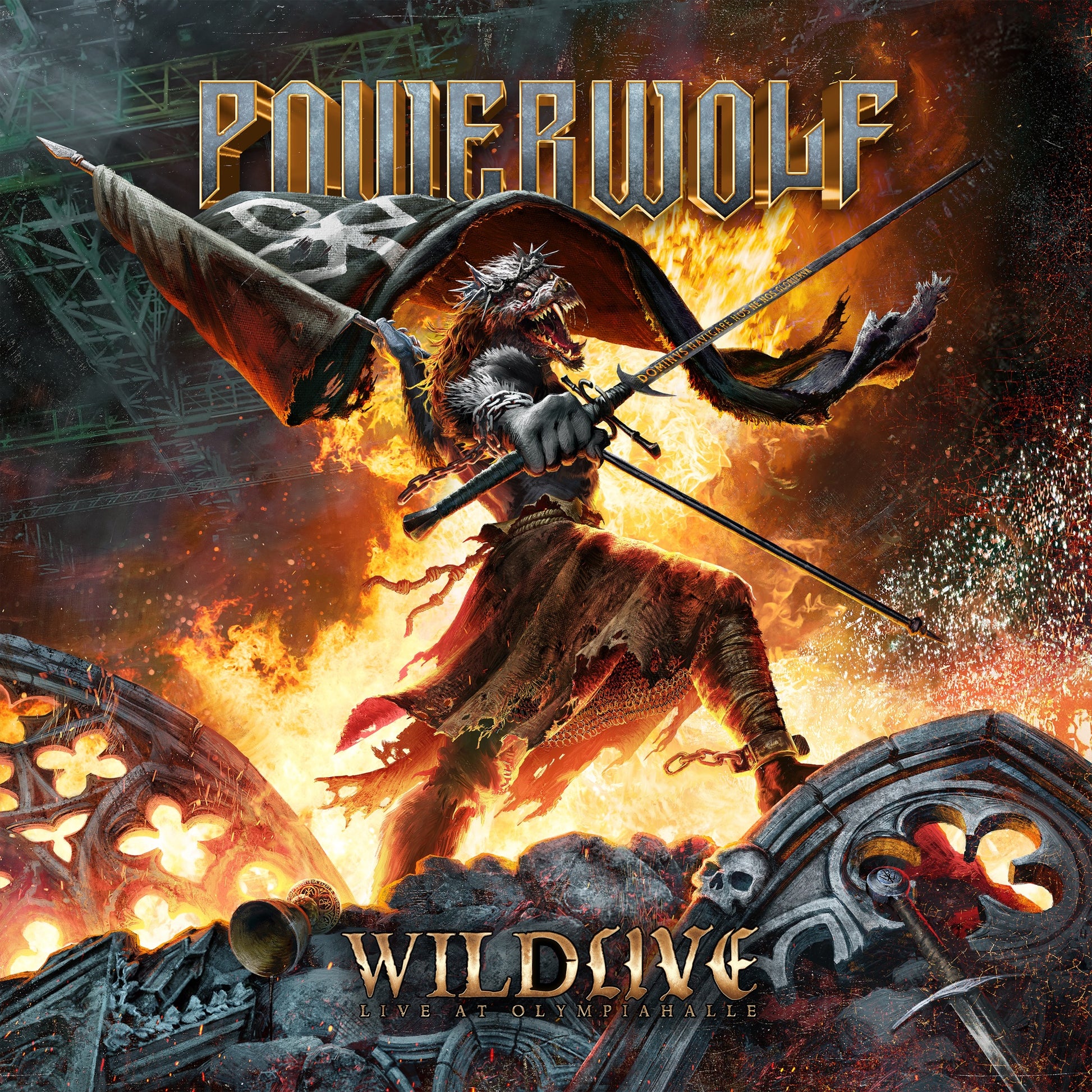Powerwolf - Wildlive (Live at Olympiahalle) Album Cover