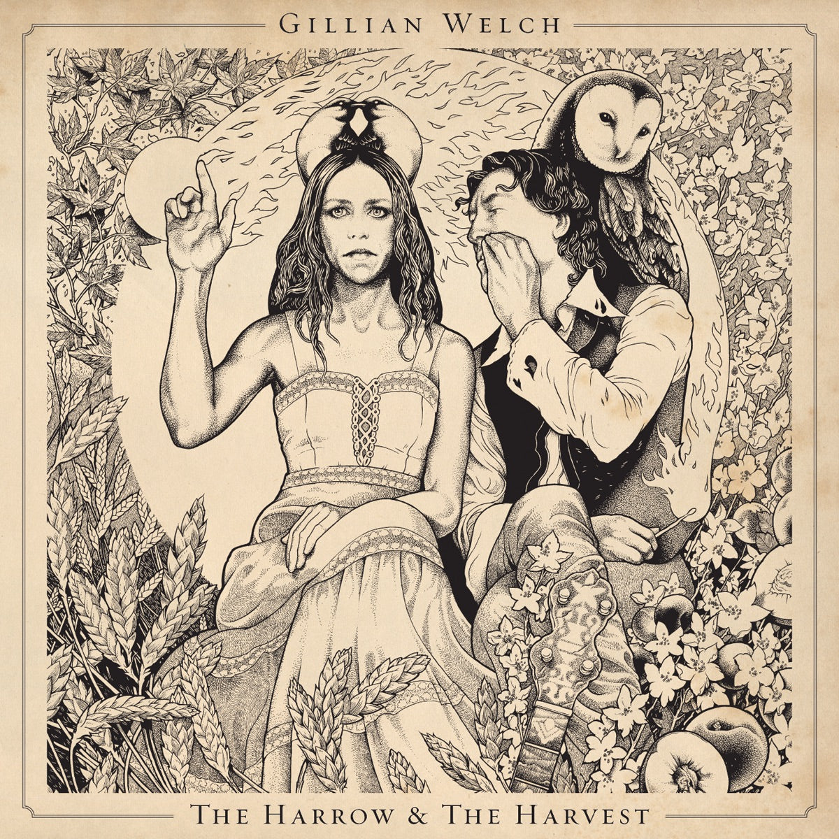 Gillian Welch - The Harrow & The Harvest Album Cover